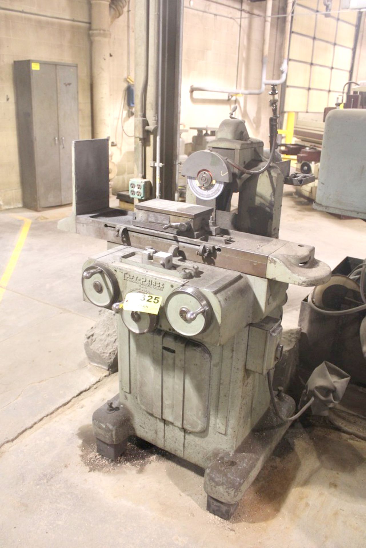 TAFT PEIRCE 6”X12” SURFACE GRINDER S/N 680, WITH TILT GRINDING HEAD, PERMANENT MAGNETIC CHUCK