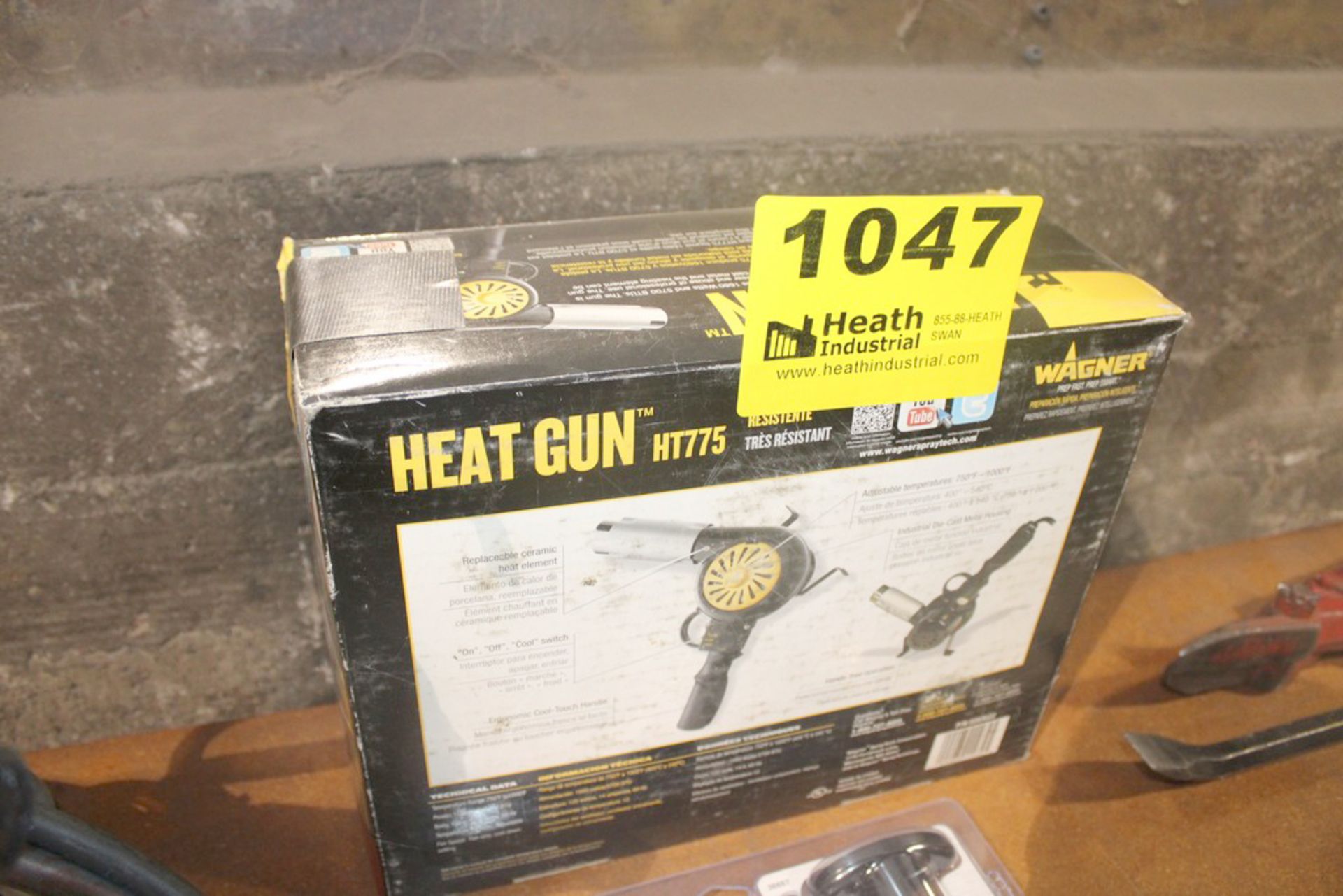 WAGNER MODEL HT775 HEAT GUN