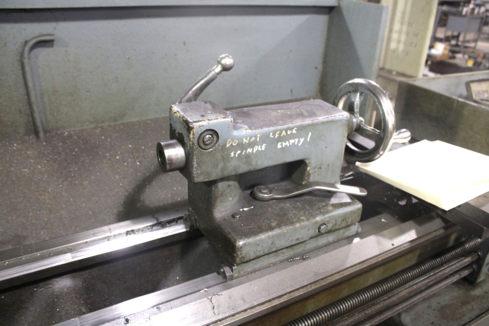 LEBLOND 15”X54” MODEL REGAL TOOLROOM LATHE, S/N 10C407, 1800 RPM SPINDLE, WITH 10” 6 - JAW CHUCK - Image 5 of 9