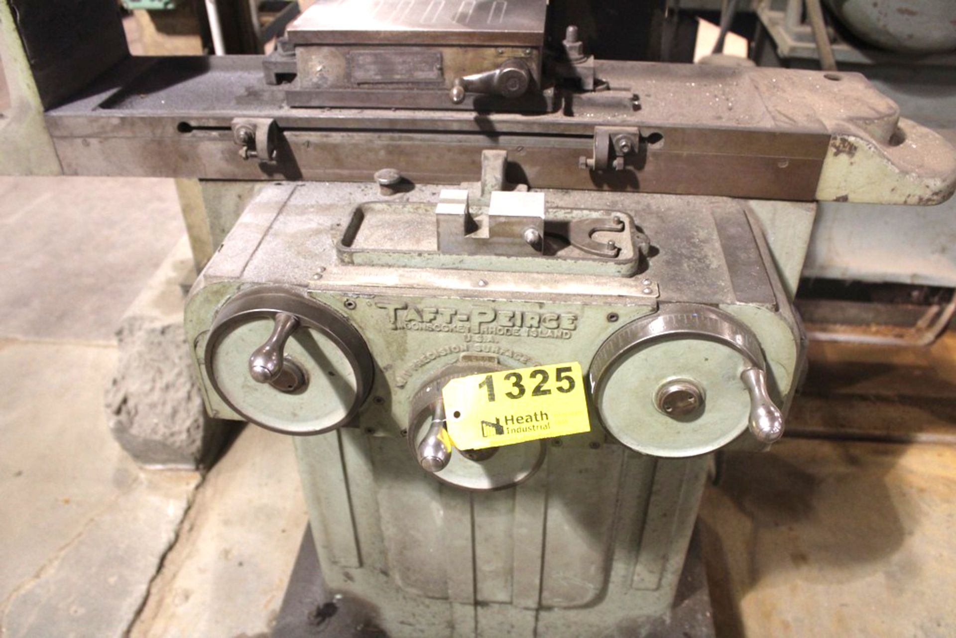 TAFT PEIRCE 6”X12” SURFACE GRINDER S/N 680, WITH TILT GRINDING HEAD, PERMANENT MAGNETIC CHUCK - Image 3 of 4