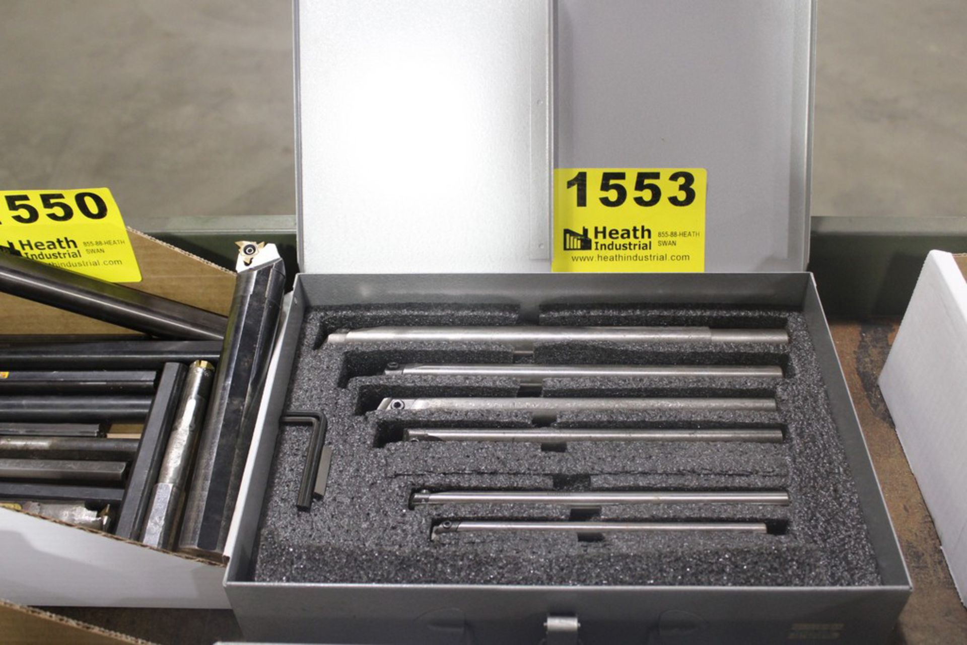 REPLACEABLE CARBIDE BIRING BAR KIT WITH (6) BARS