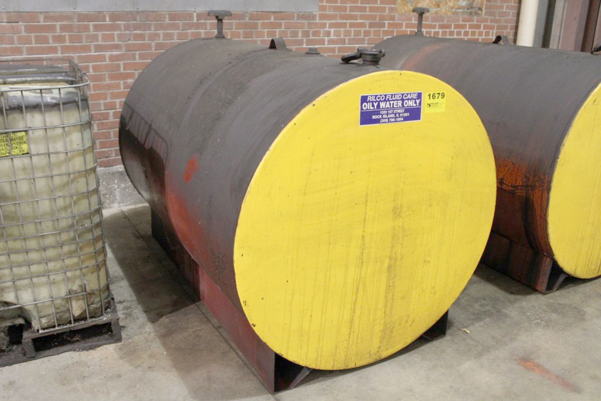 500 GALLON WASTE OIL TANK (EMPTY)