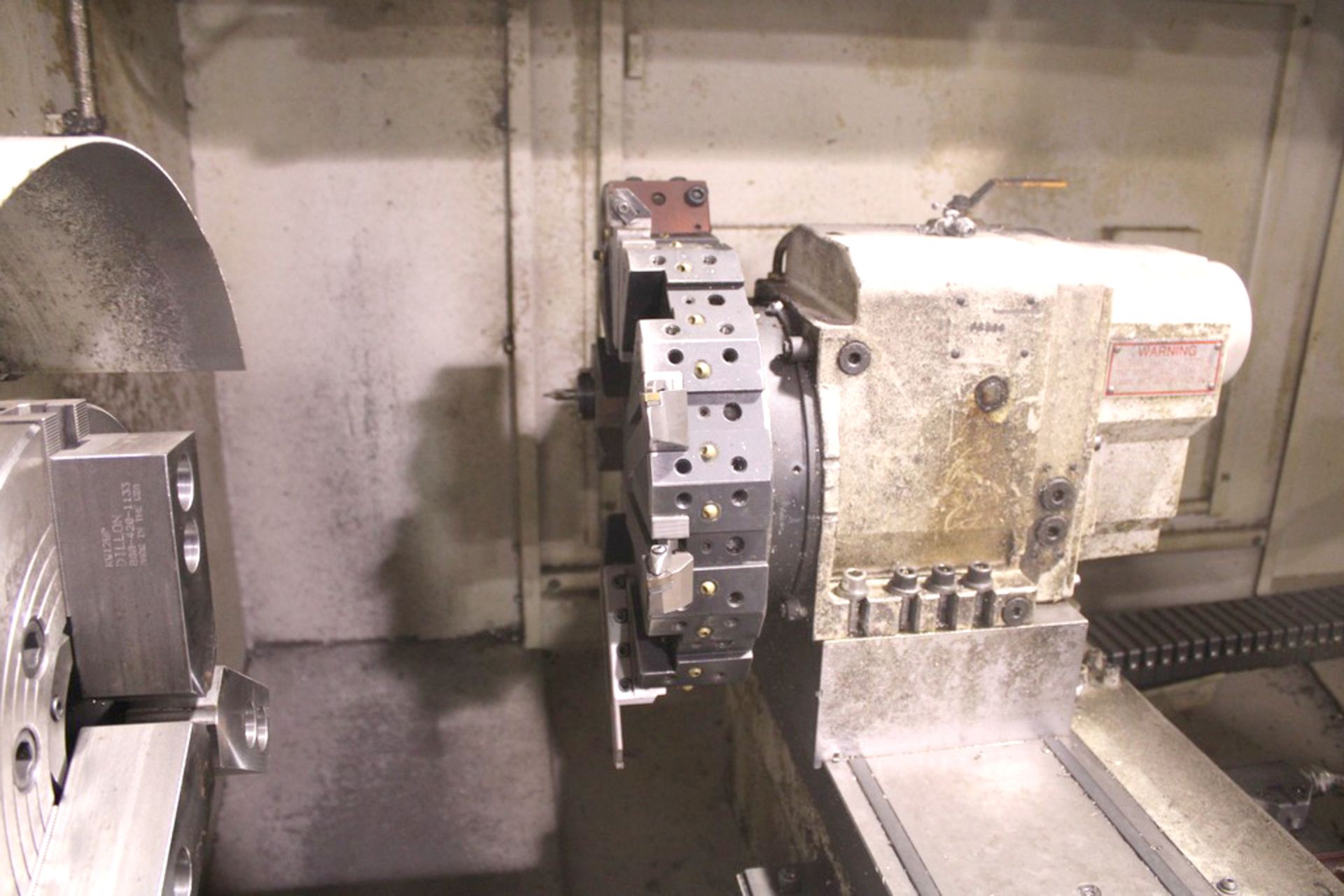 MILLTRONICS MODEL ML26 SERIES E CNC TURNING CENTER, S/N 12179 (NEW 2013) 27” SWING, 40” CENTERS, - Image 5 of 15