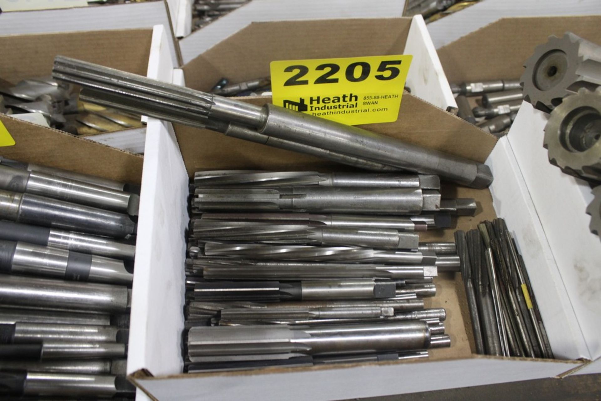 ASSORTED REAMERS IN BOX