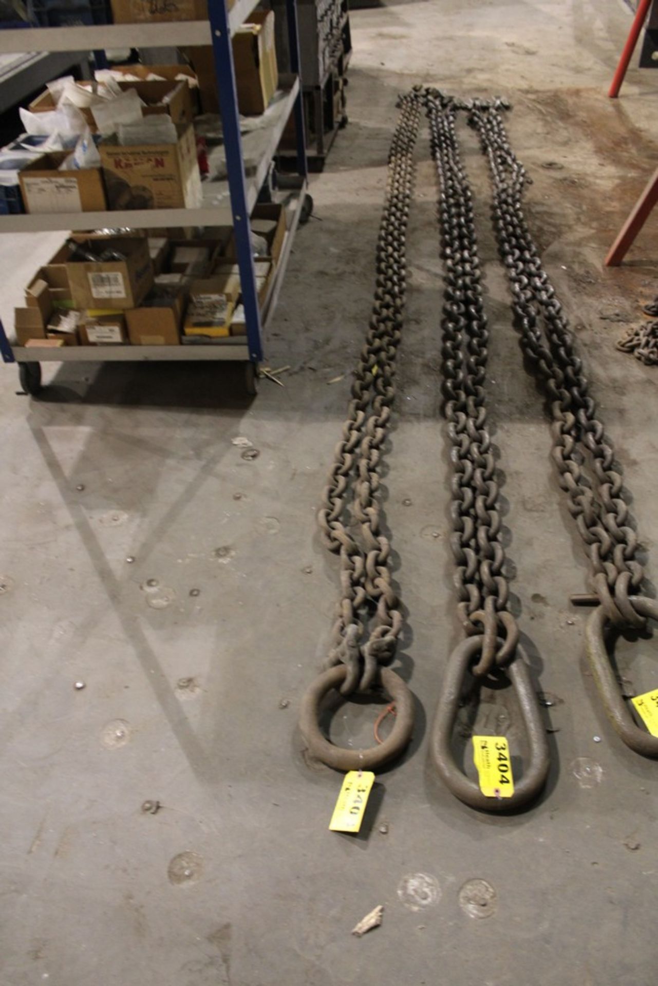 2 LEG LIFTING CHAIN 15'