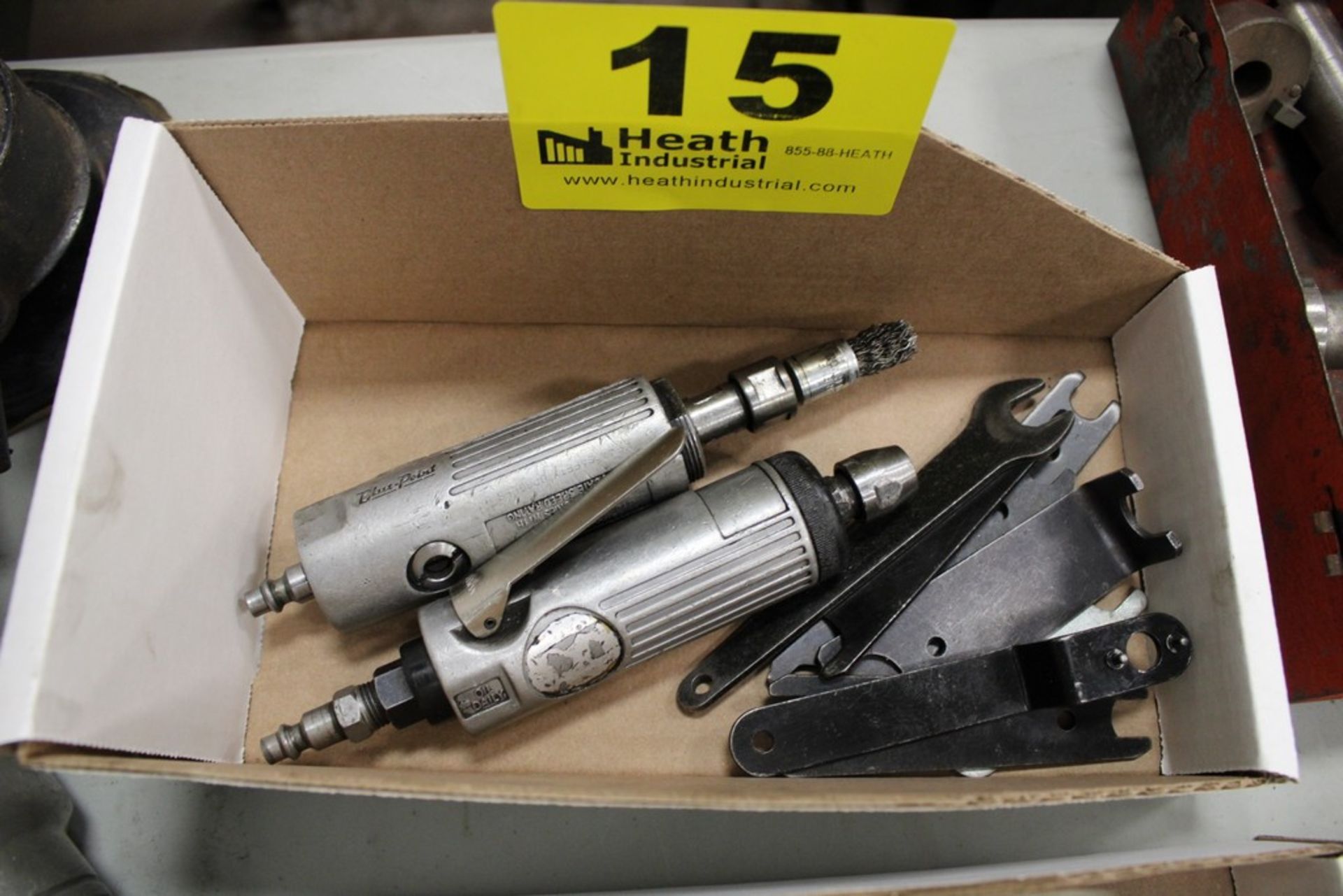 (2) ASSORTED PNEUMATIC TOOLS WITH WRENCHES