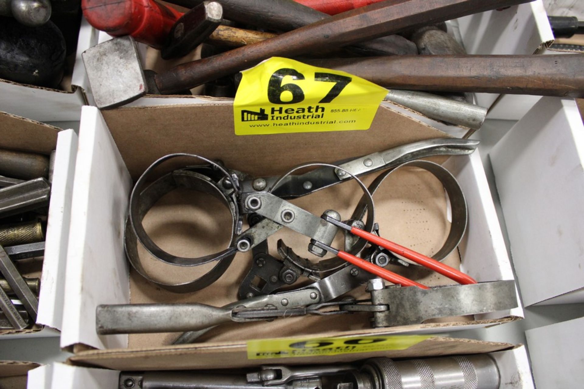 ASSORTED OIL FILTER WRENCHES