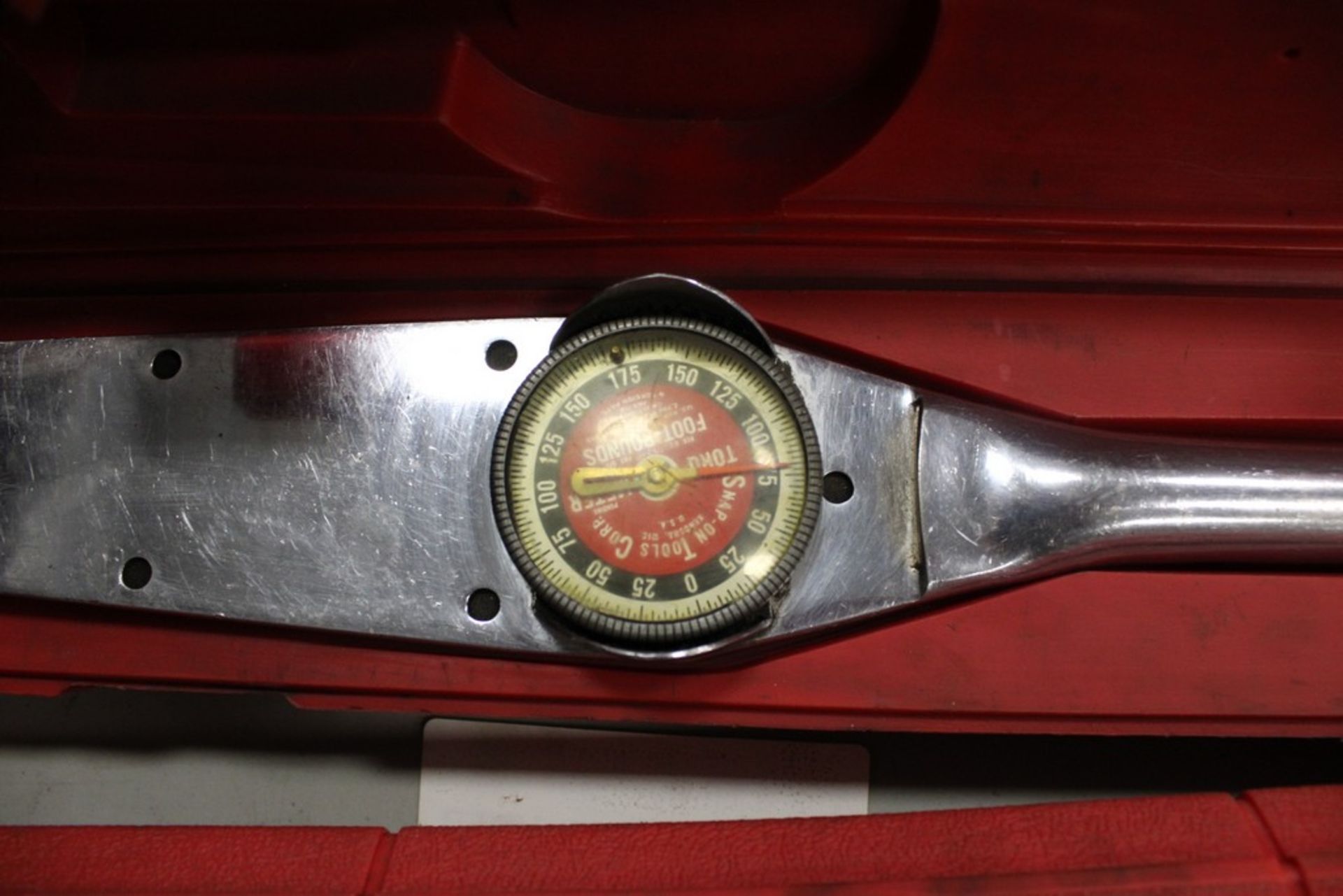 SNAP-ON TORQMETER 175 FT/LB 1/2" TORQUE WRENCH - Image 2 of 2