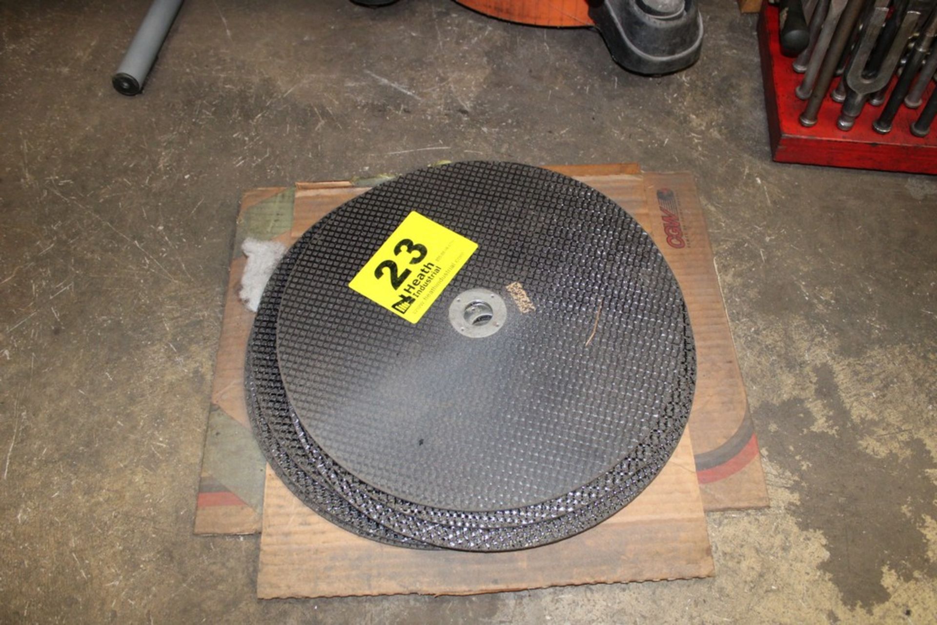 (6) 14" ABRASIVE CUT-OFF BLADES