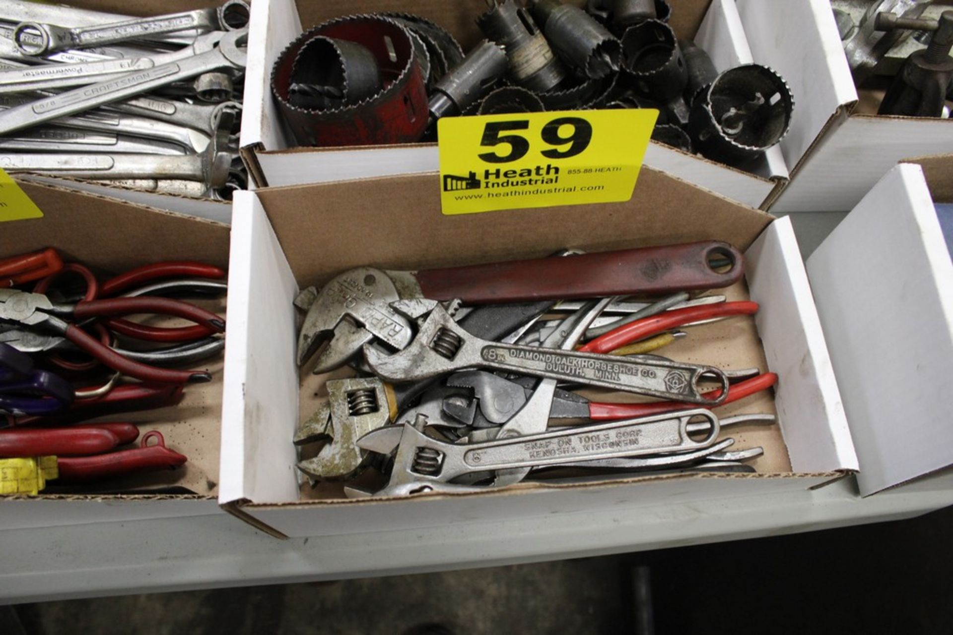 CHANNEL LOCKS, CRESCEN WRENCHES & PLIERS