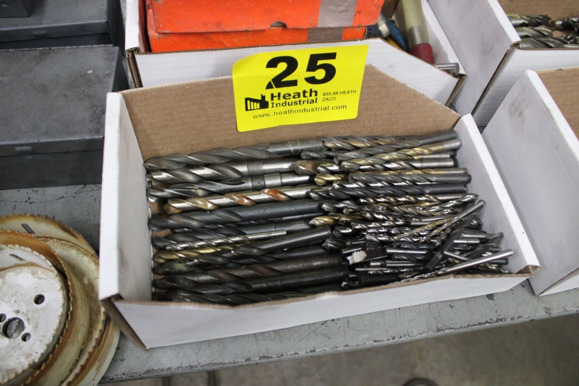 LARGE QTY OF DRILL BITS