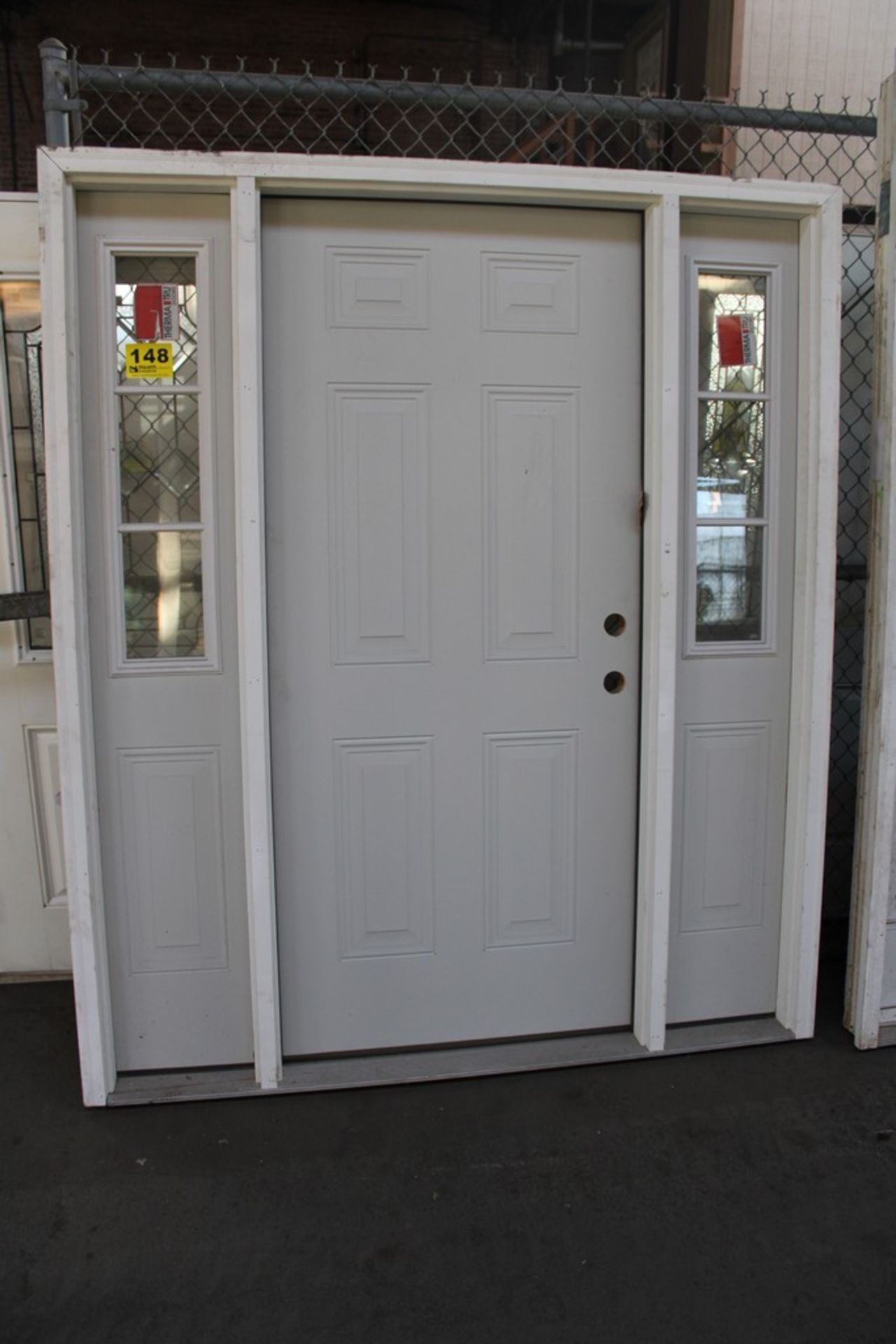 STEEL 36" ENTRY DOOR WITH TWO SIDE LIGHTS