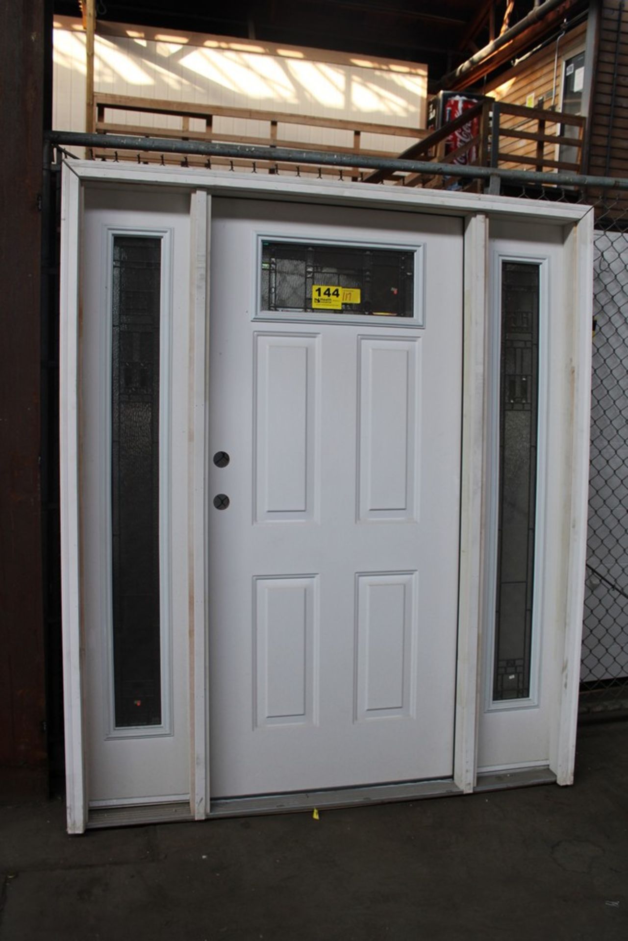 STEEL 36" ENTRY DOOR WITH TWO SIDE LIGHTS