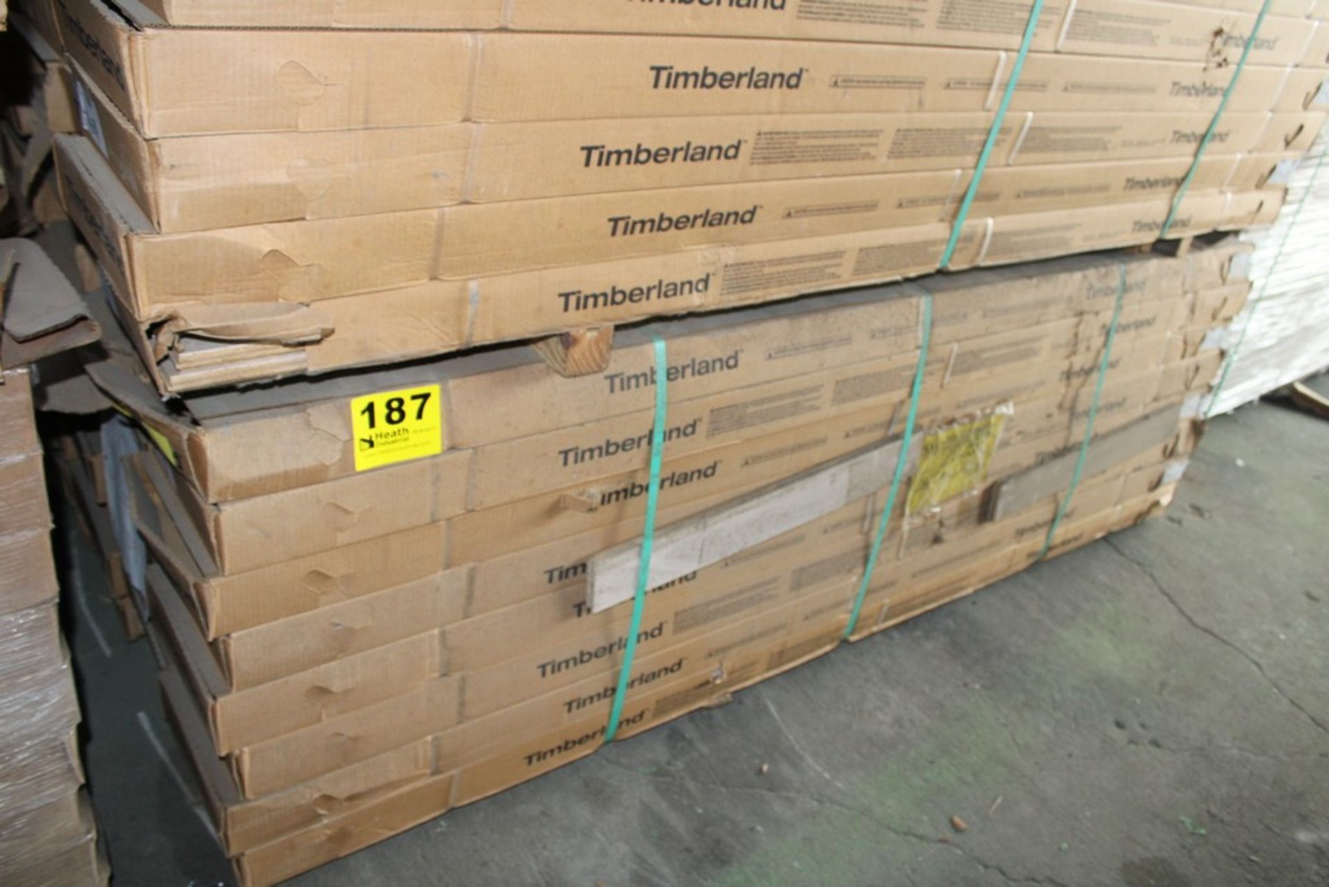 (32) BOXES OF TIMBERLAND SOLID OAK 3-1/4" FLOORING, 22 SQ. FT. PER BOX