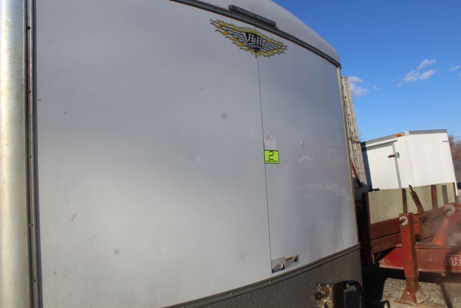 2007 H&H enclosed trailer. - Image 2 of 4