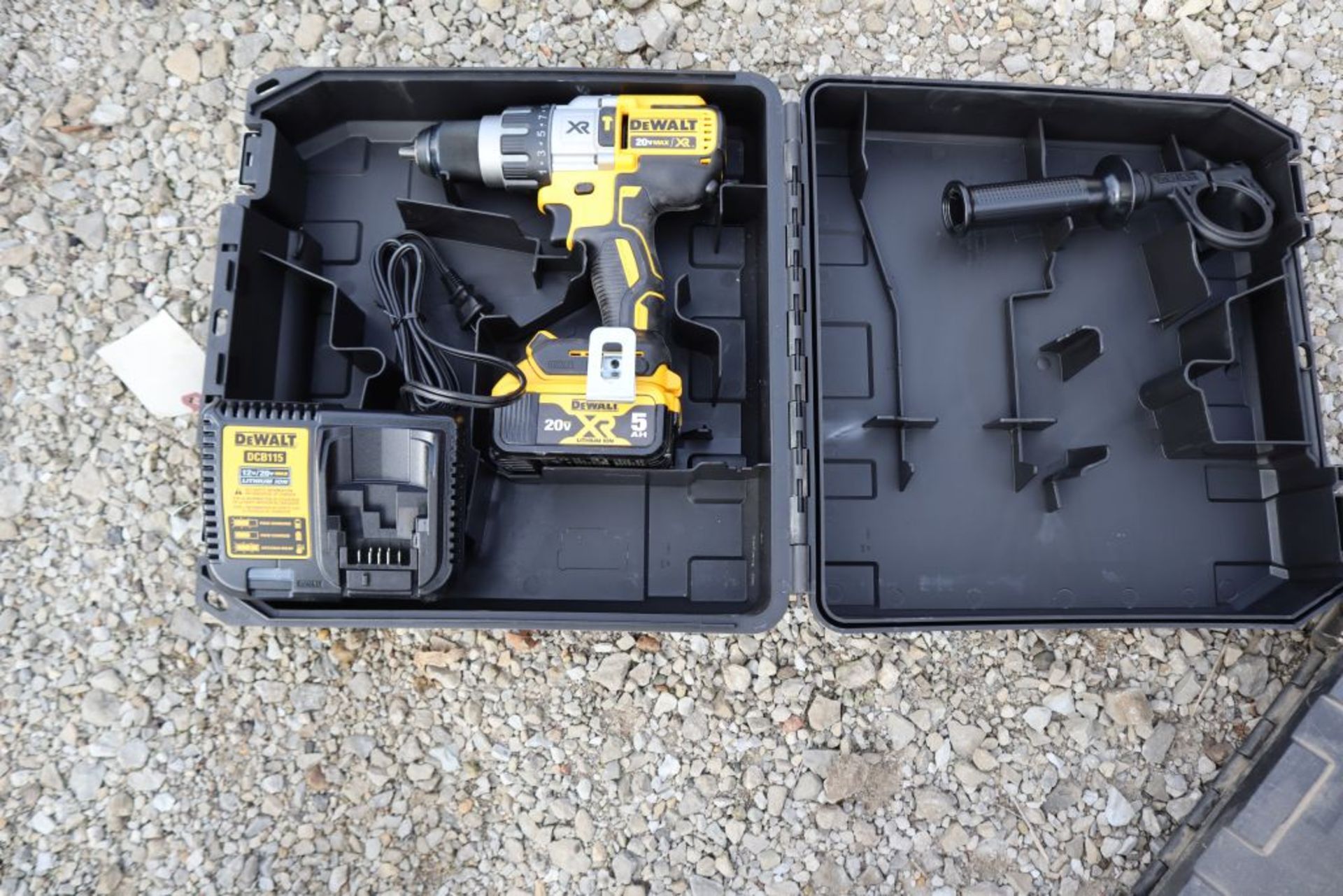 DeWalt 20 v. cordless drill.