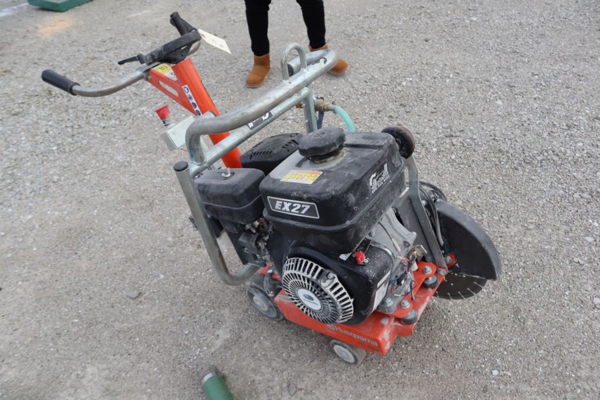 Husqvarna FS309 concrete saw.