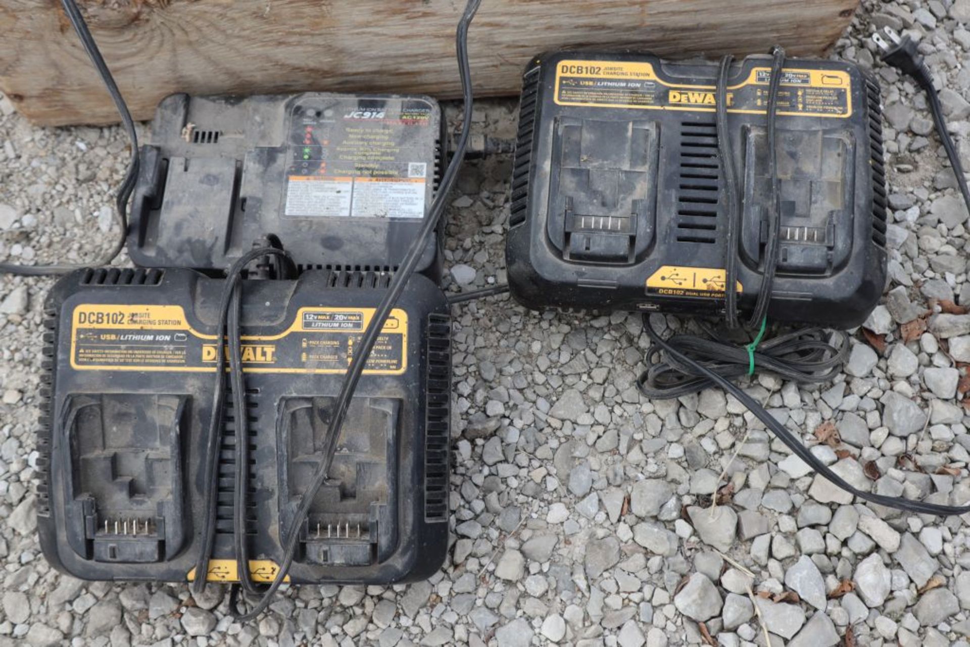 Battery chargers for cordless drills.
