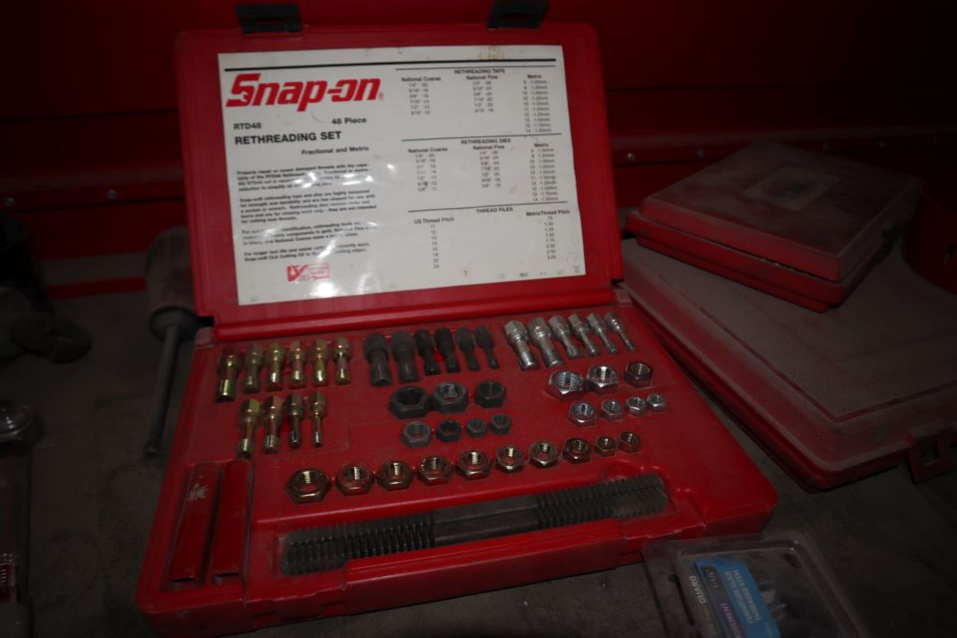 Snap-On tool chest on wheels w/ tools. - Image 10 of 14