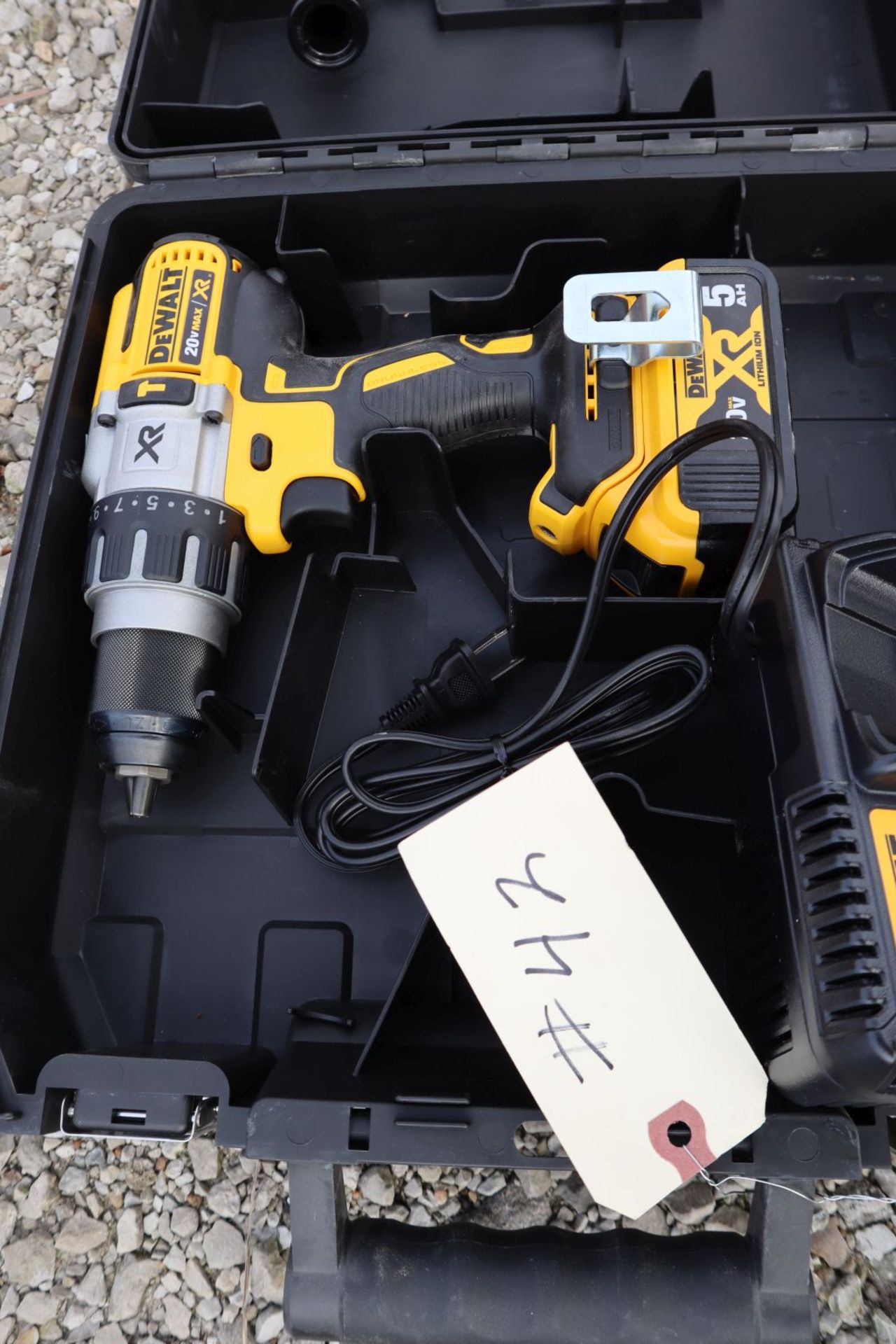 DeWalt 20 v. cordless drill. - Image 2 of 2