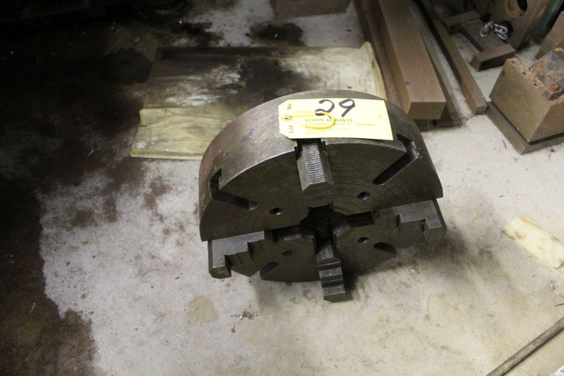 4-jaw chuck, 14".