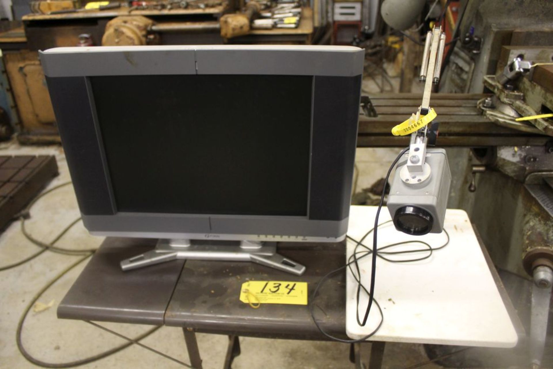 OVAC Flex eye tracing system, sn 990916, w/FUNAI 20" monitor.