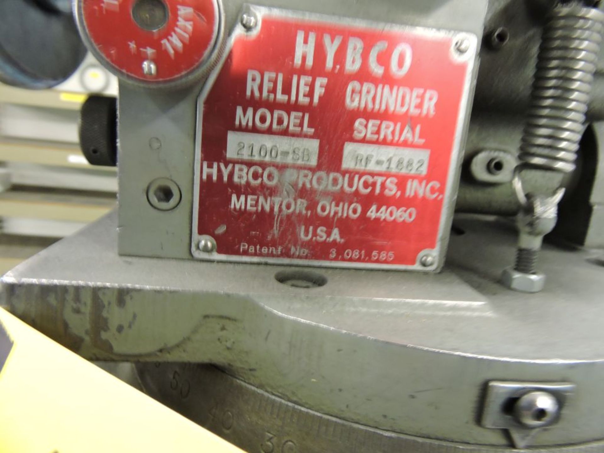 Hybco work heads model 2100-SB, sn RF1882, variable speed controls. - Image 5 of 5