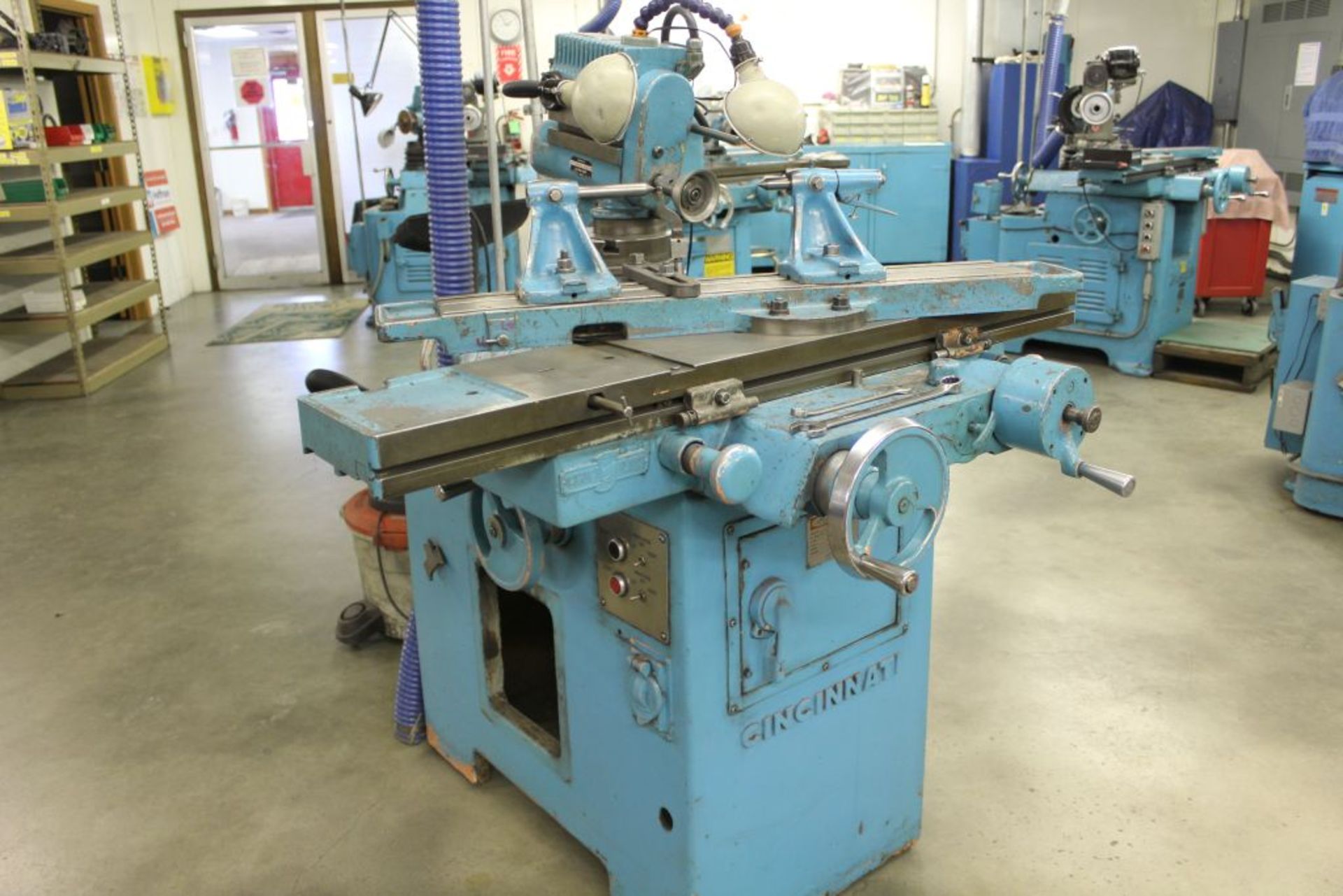 Cincinnati model 2 tool & cutter grinder, sn TRW-39864, single axis twin spindle grinding head, - Image 3 of 8