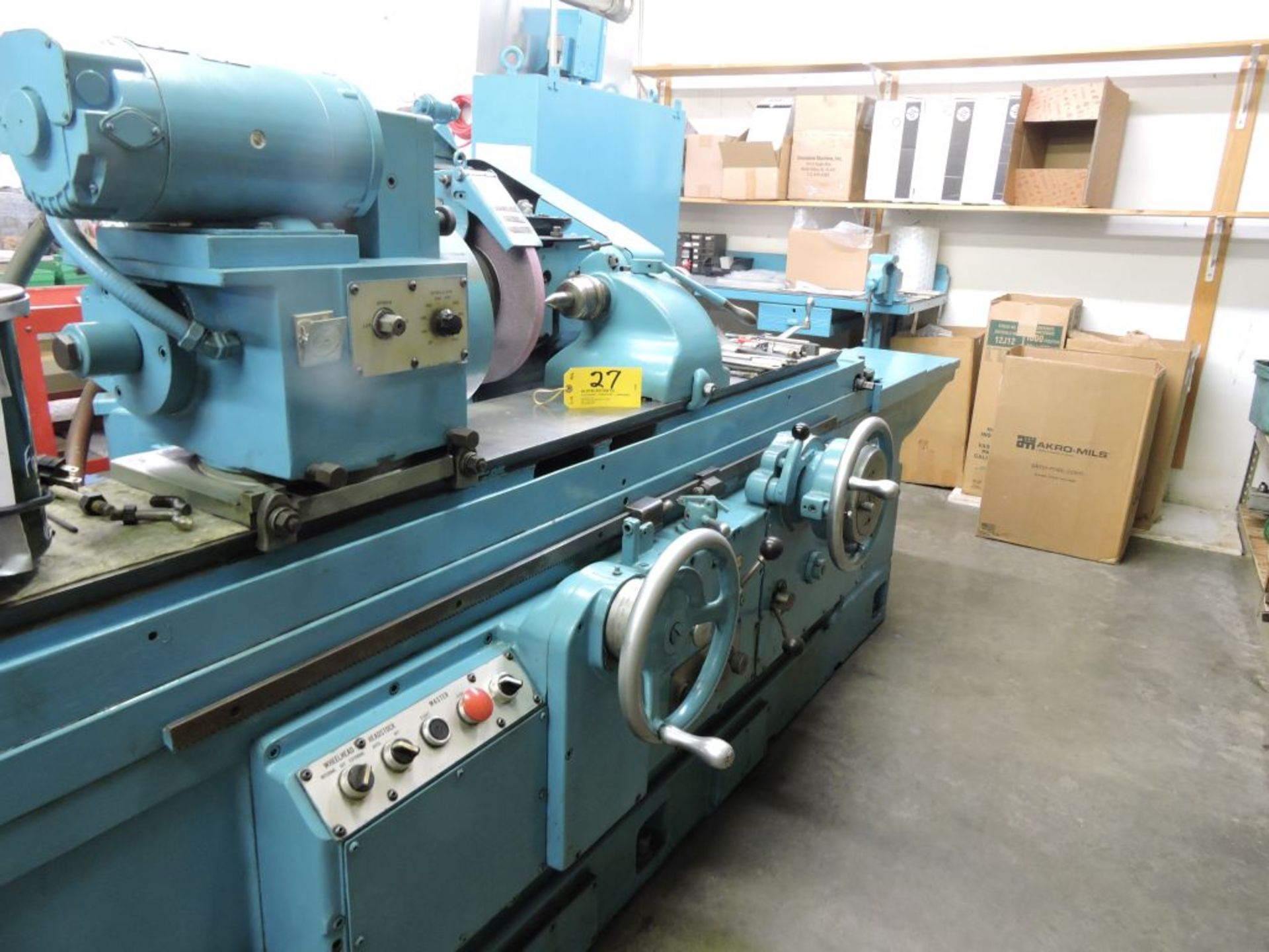 1973 Cincinnati Milacron cylindrical grinder, model DE, sn 35323E73-002, 12" x 48" cap., Universal - Image 16 of 18