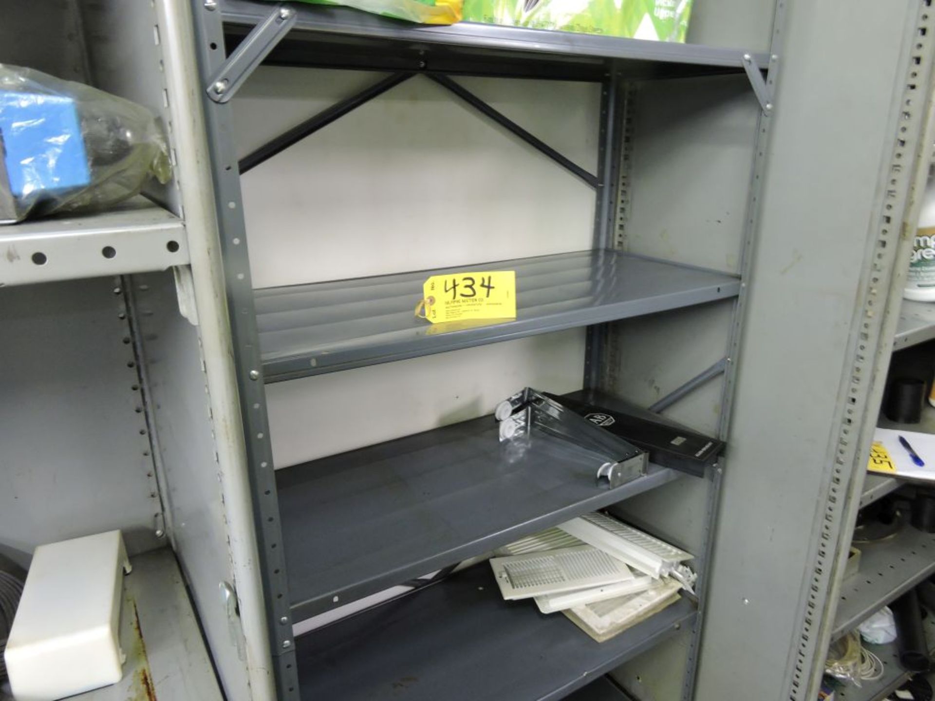Mild Steel shelf, 36" x 16" x 72".