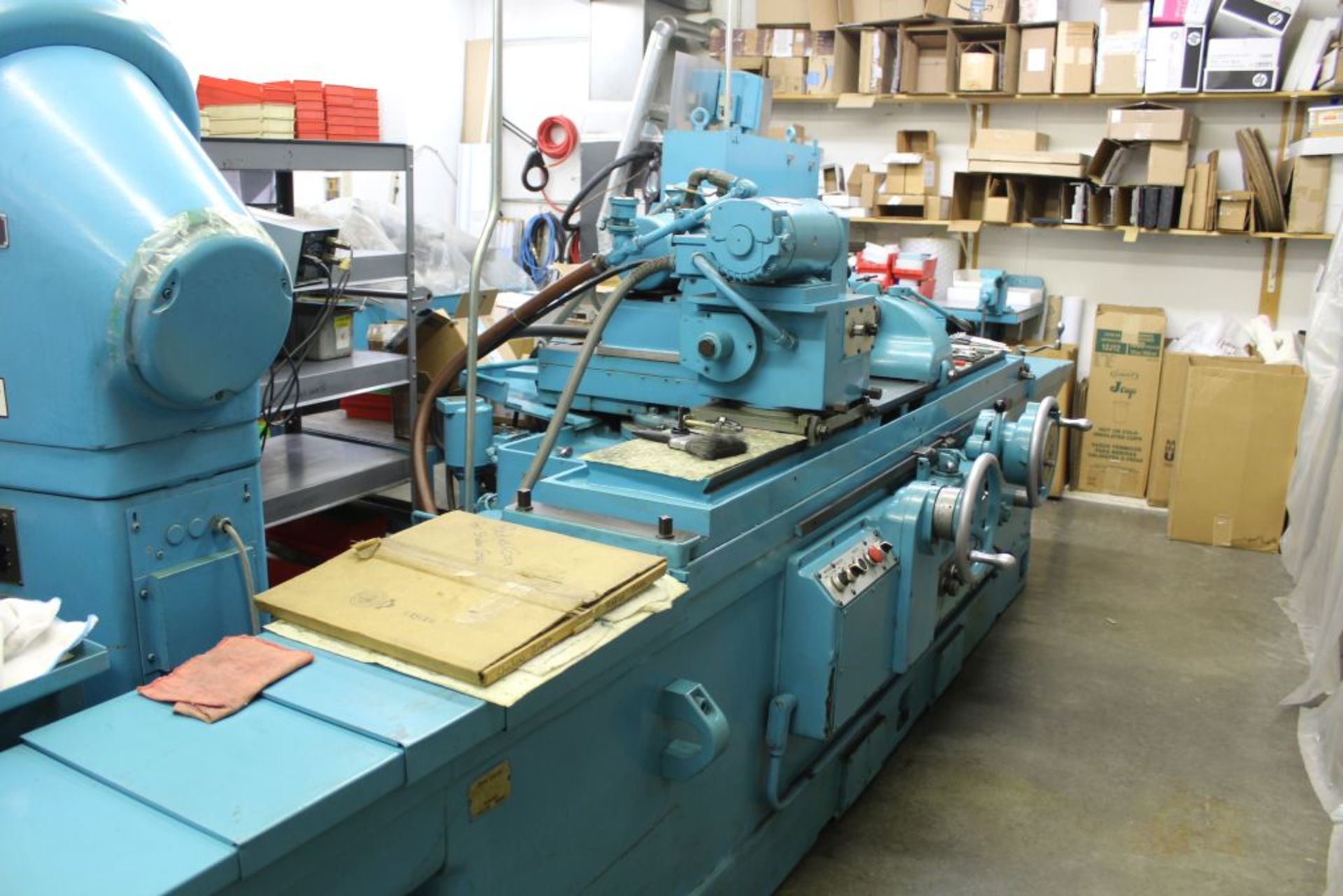 1973 Cincinnati Milacron cylindrical grinder, model DE, sn 35323E73-002, 12" x 48" cap., Universal - Image 11 of 18