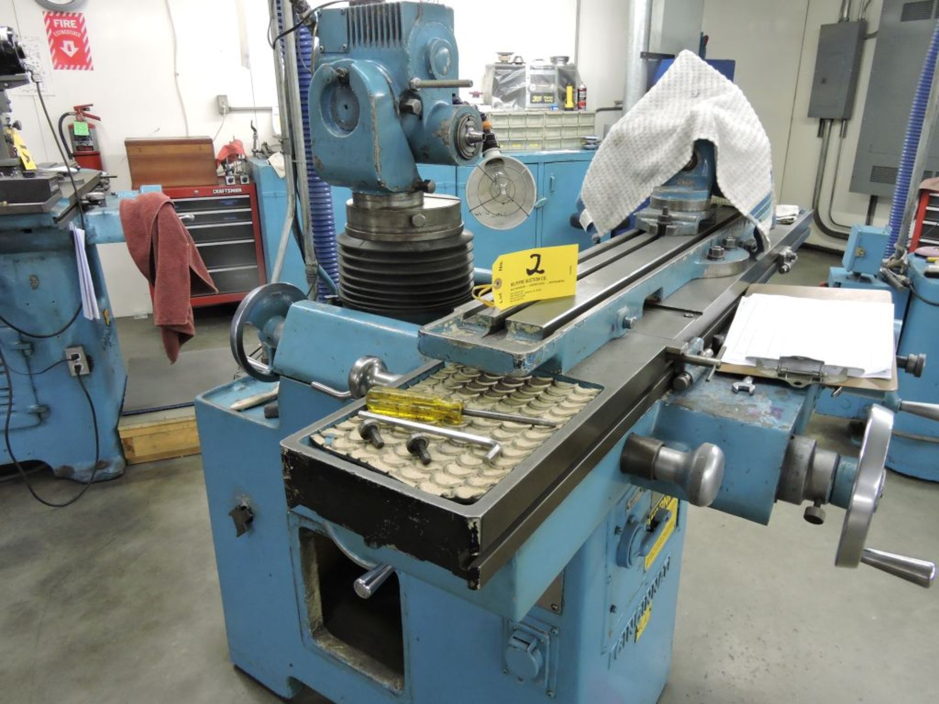 1974 Cincinnati model 2 tool & cutter grinder, sn 31512T74-0002, has 2 axis 360 degree grinding - Image 13 of 18