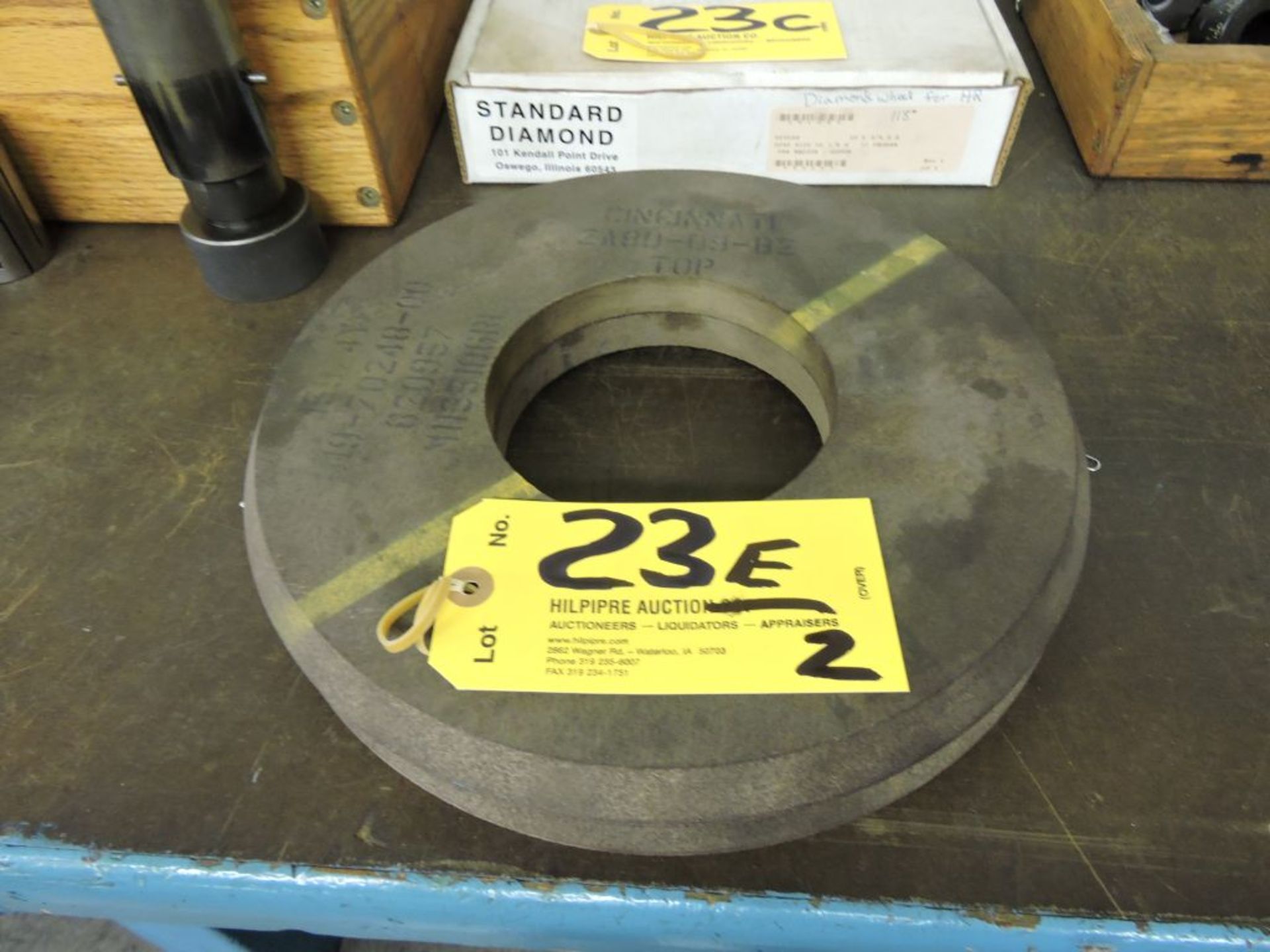 Grinding wheels, (approx. 2)