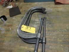 Armstrong No. 412 C-clamps, large.