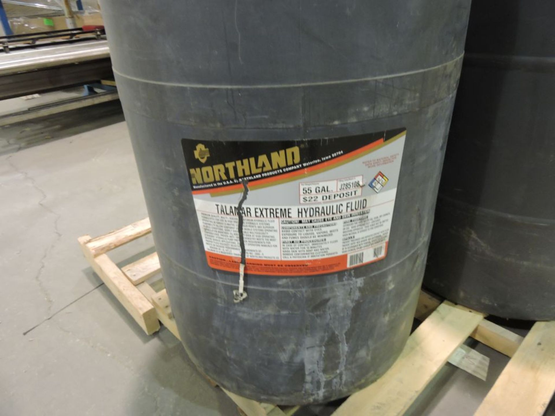 (3) Tallamar hydraulic oil, New Barrels never used.