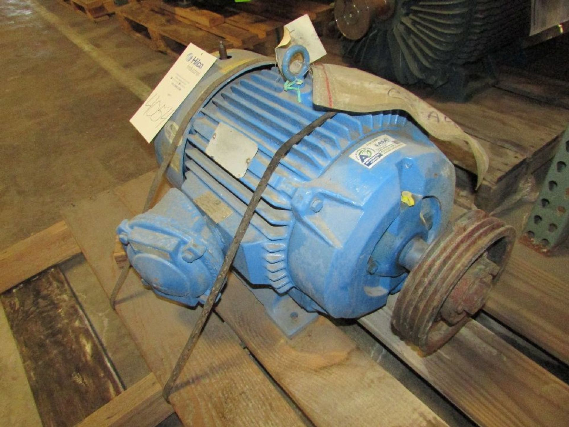 Reliance Electric 25 HP Electric Induction Motor - Image 2 of 5