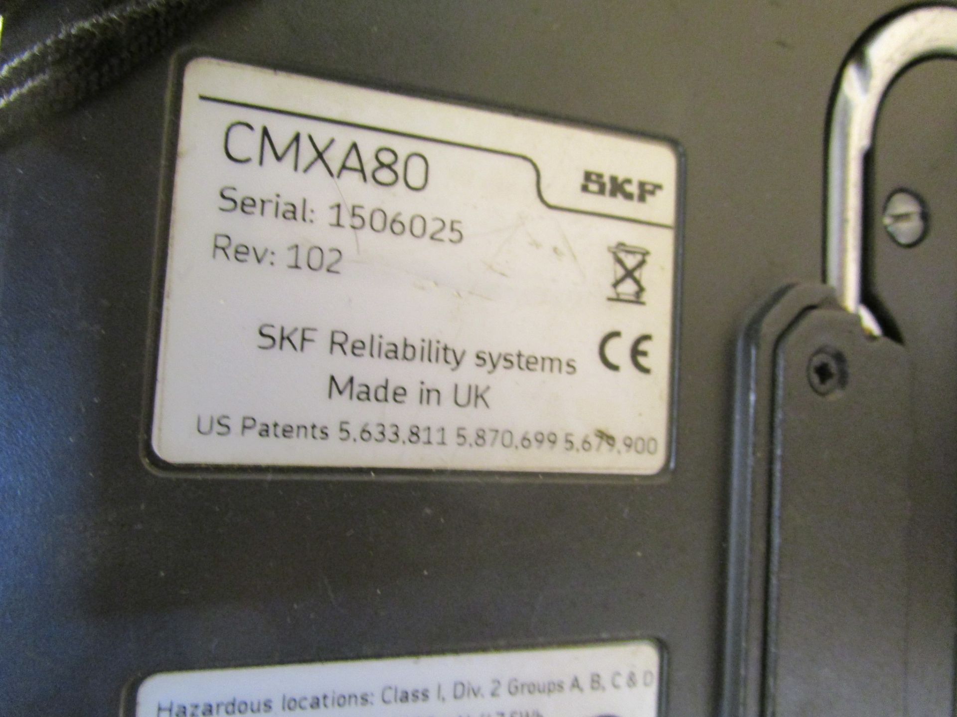 SKF Model CMXA80 Digital Bearing Vibration Analyzer - Image 4 of 5