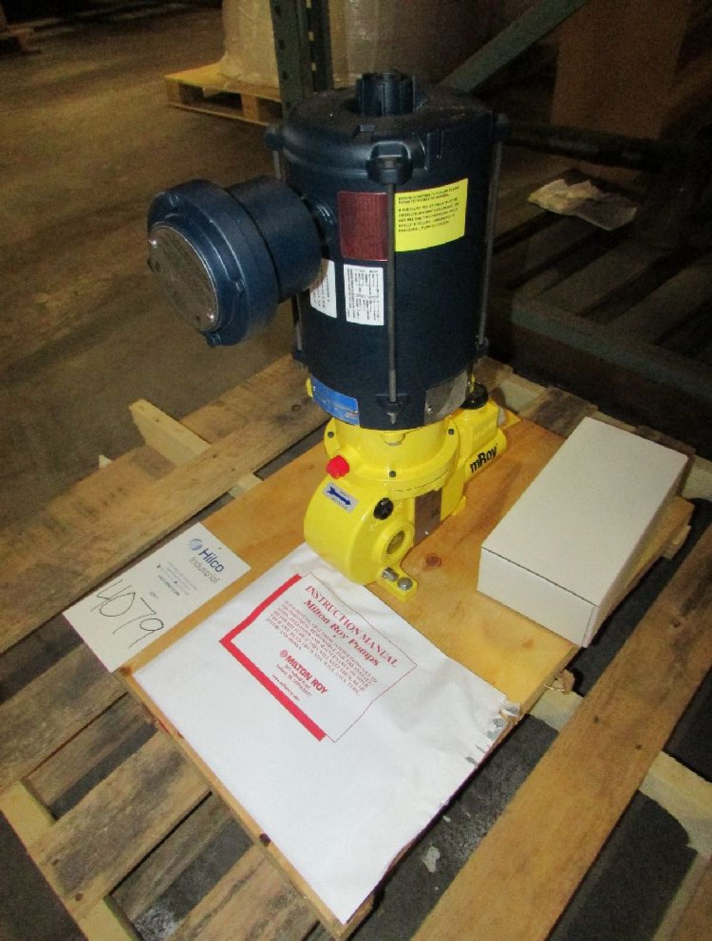 Milton Roy Model MRA110155XAPPNNNNY 1/3 HP Metering Pump - Image 2 of 3