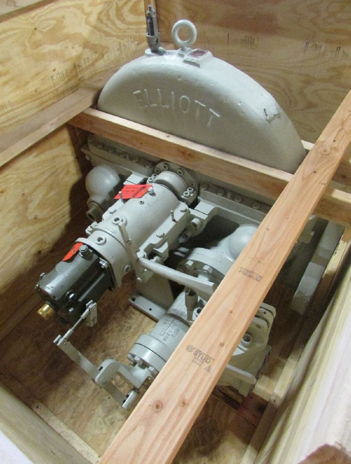 Elliot Model 2DYR 125 HP Reboiler Pump Turbine