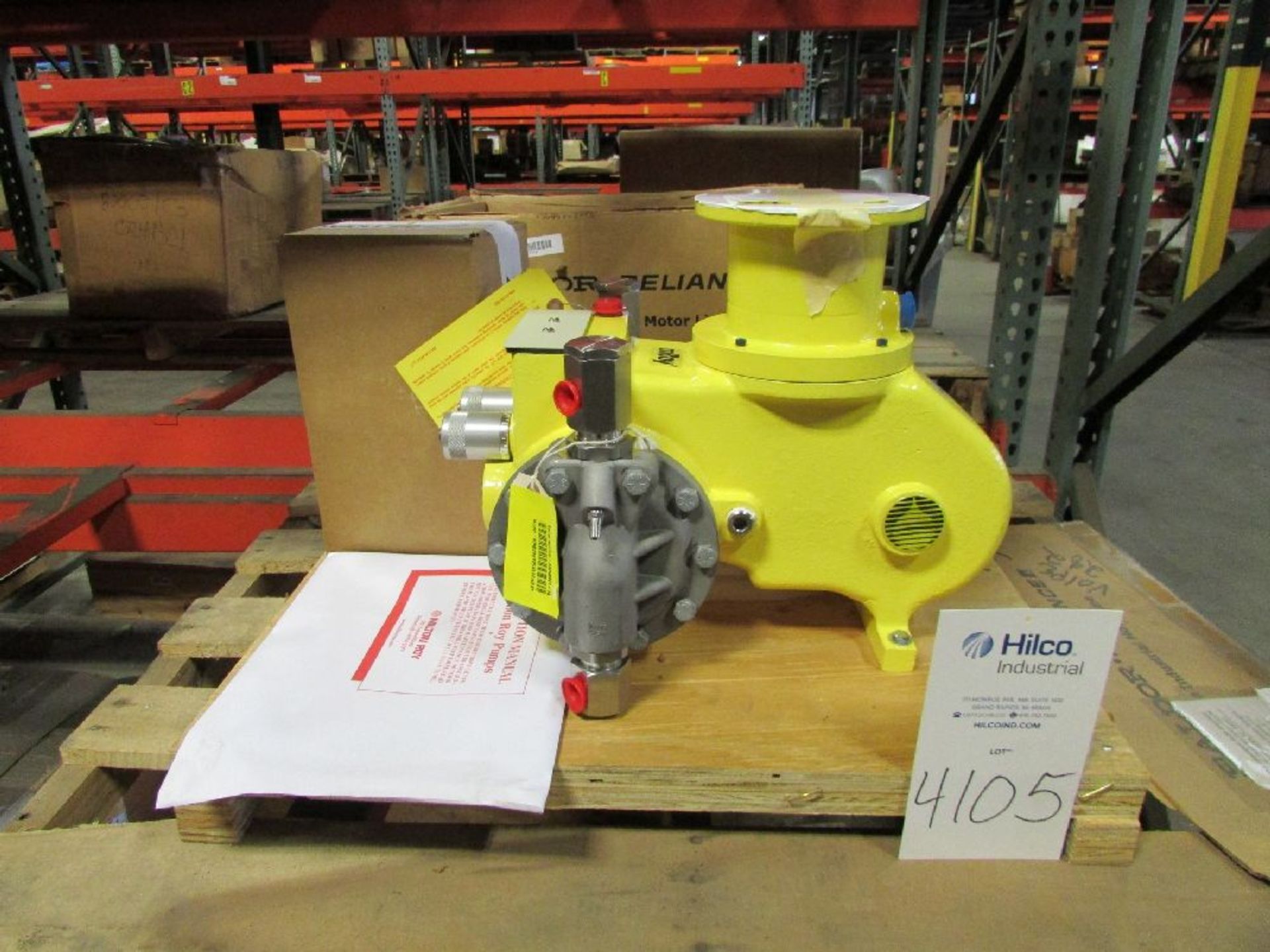 Milton Roy Model MROY MRB21R125XAPPNNNNY Metering Pump