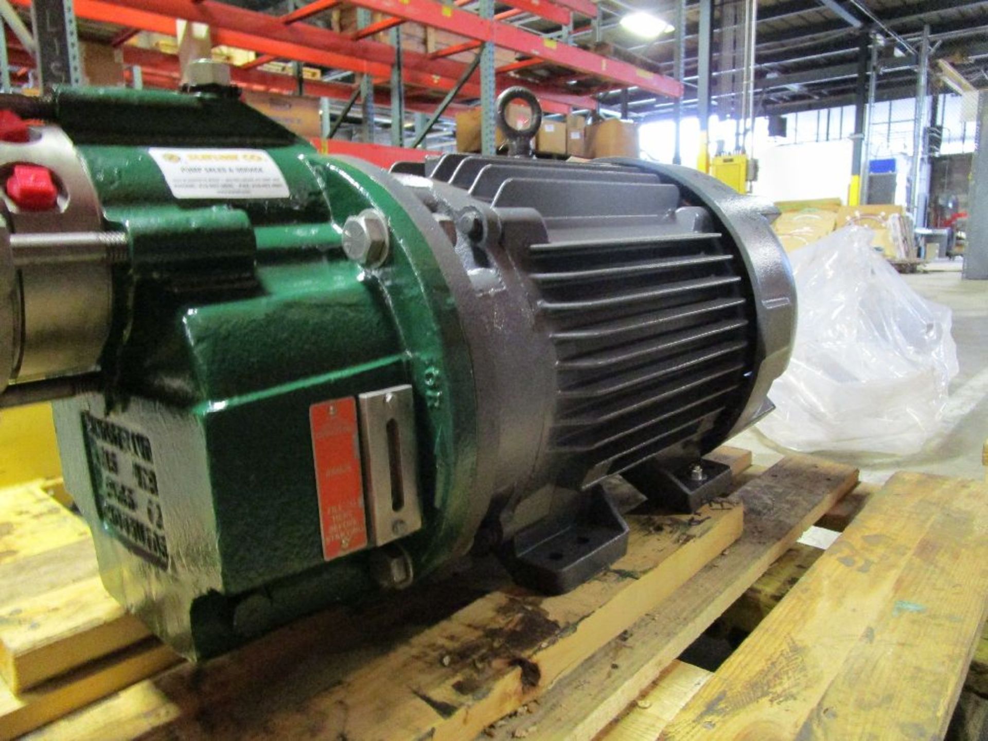 Baldor Reliance Model Sever Duty XEX 25 HP Electric Induction Motor - Image 6 of 6