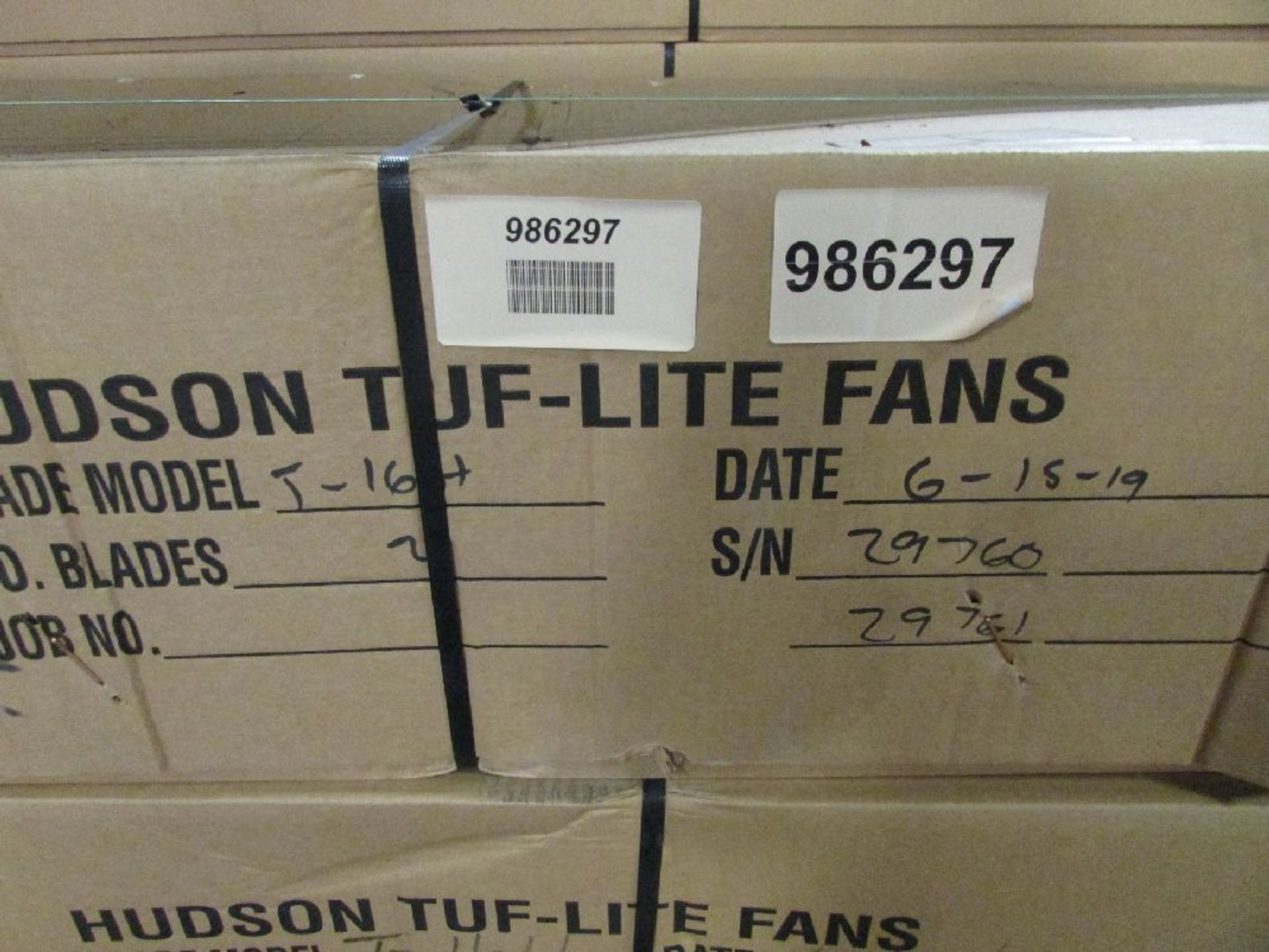 Cases of Hudson Tuf-Lite Fans Fan Blade Spare Parts - Image 5 of 9