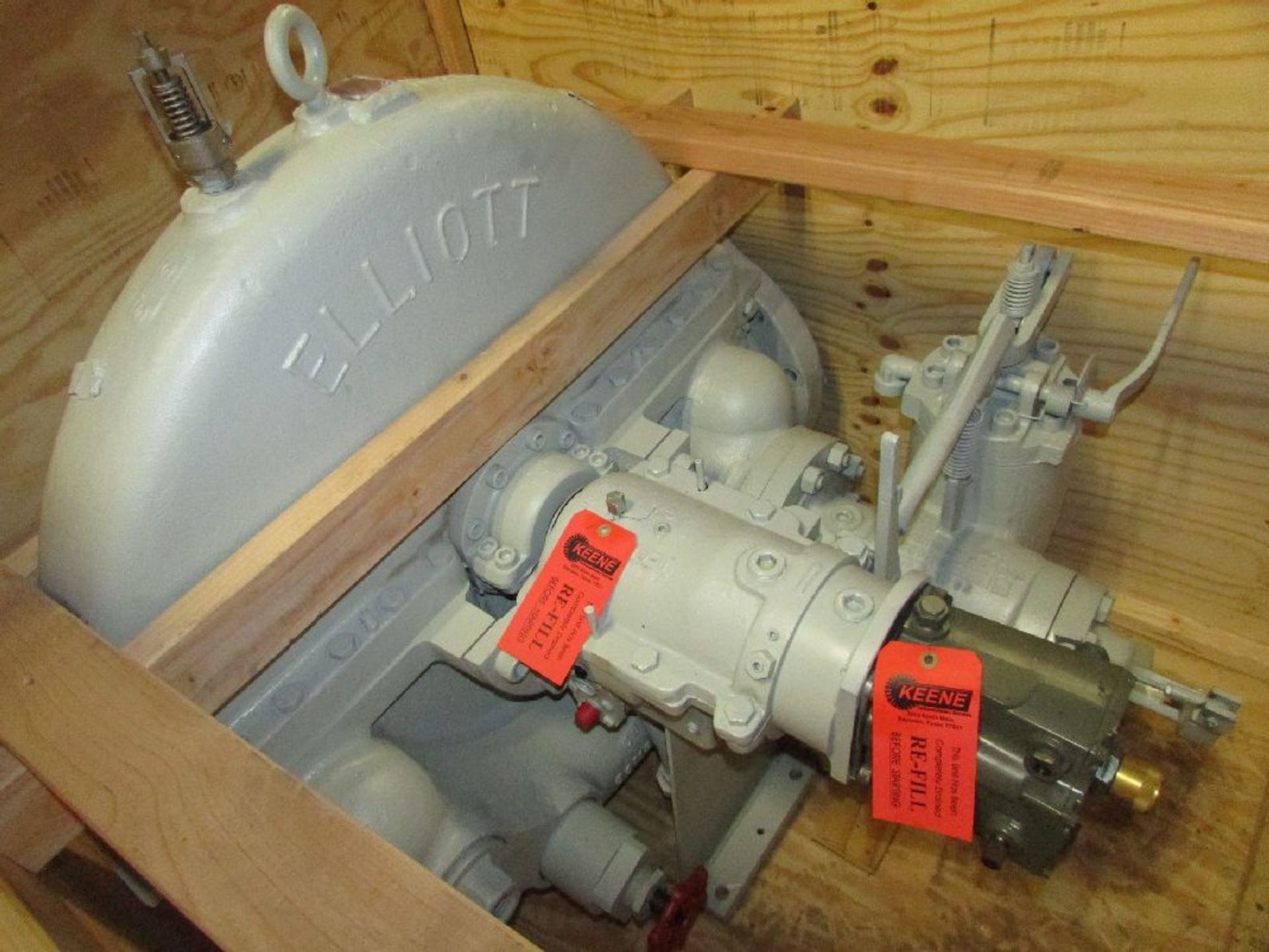 Elliot Model 2DYR 125 HP Reboiler Pump Turbine - Image 5 of 9