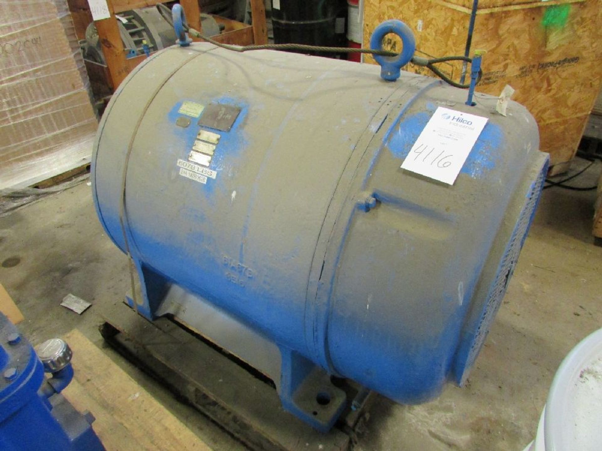 Large Electric Induction Motor