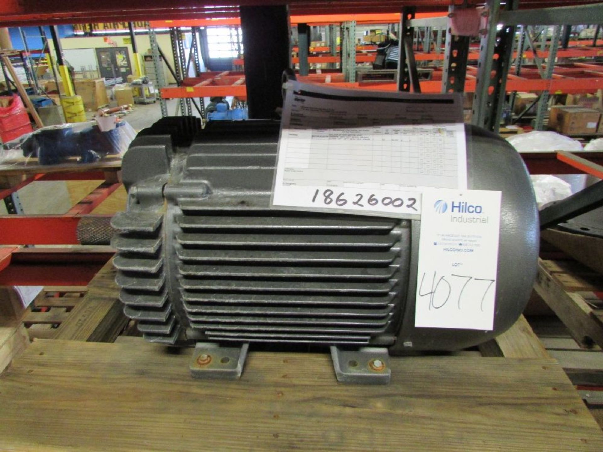 Baldor Reliance 40 HP Electric Induction Motor