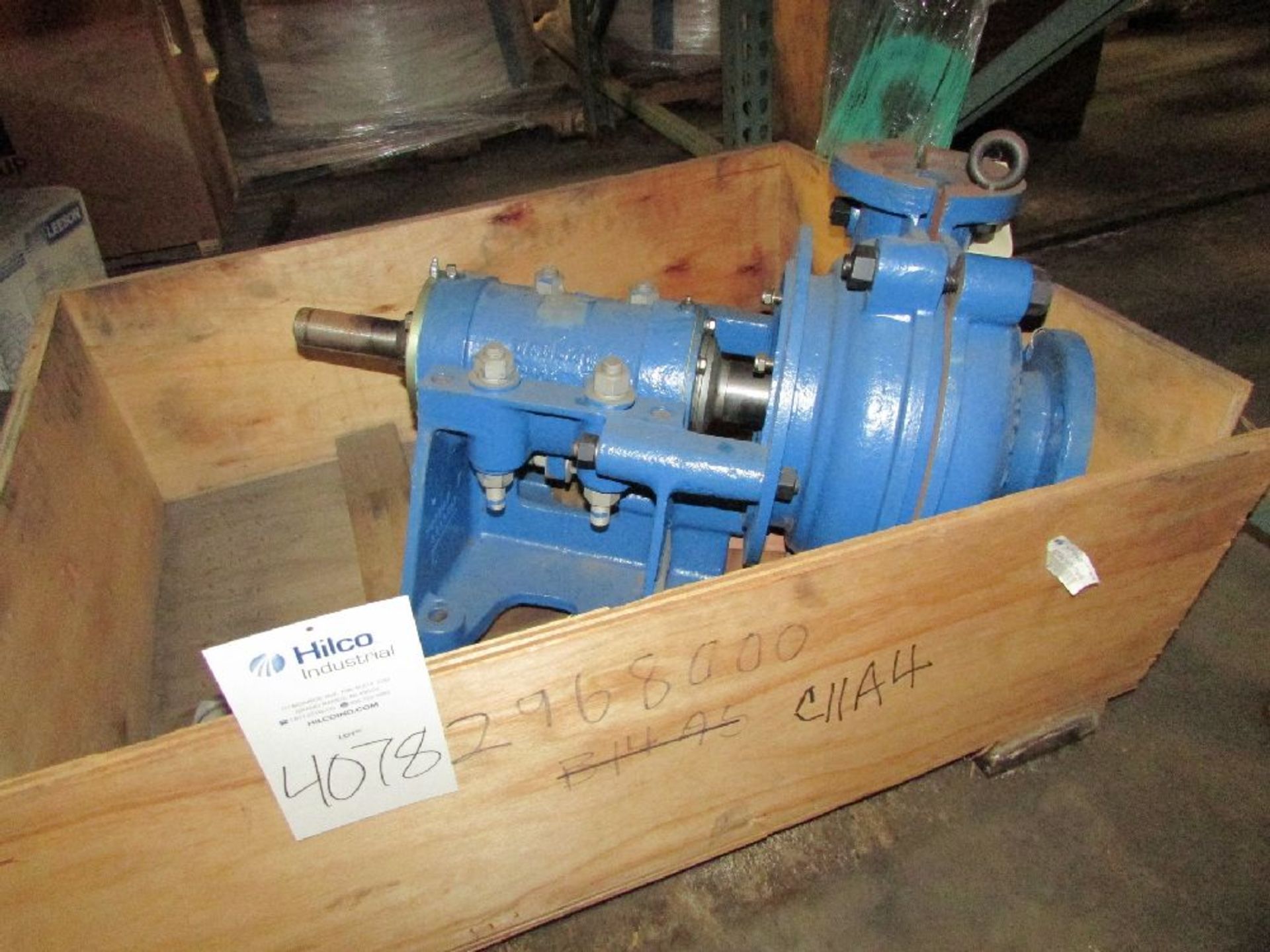 Warman Pump 2x3 Centrifugal Pump