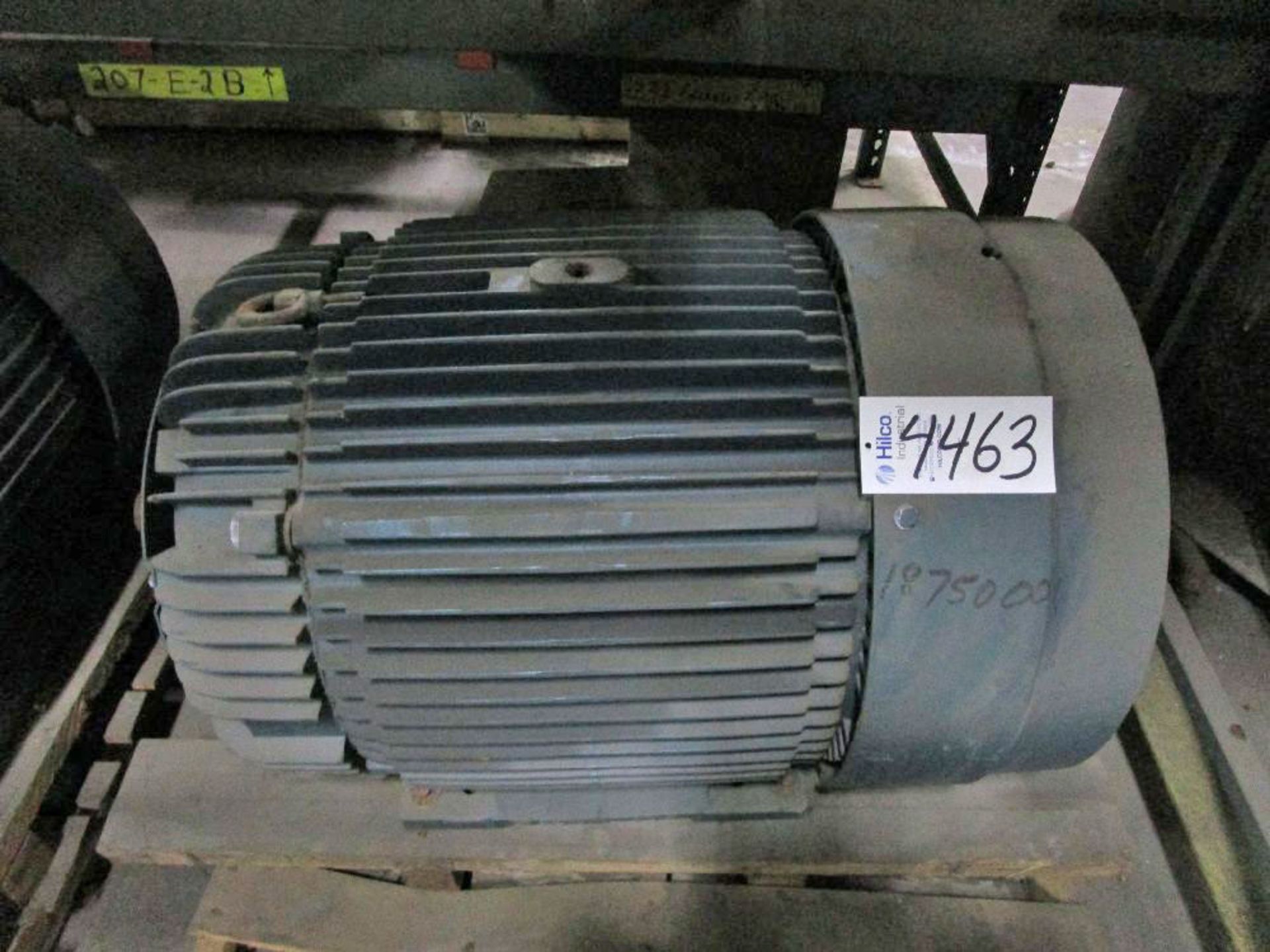 Reliance Electric Model XE 200 HP Electric Induction Motor
