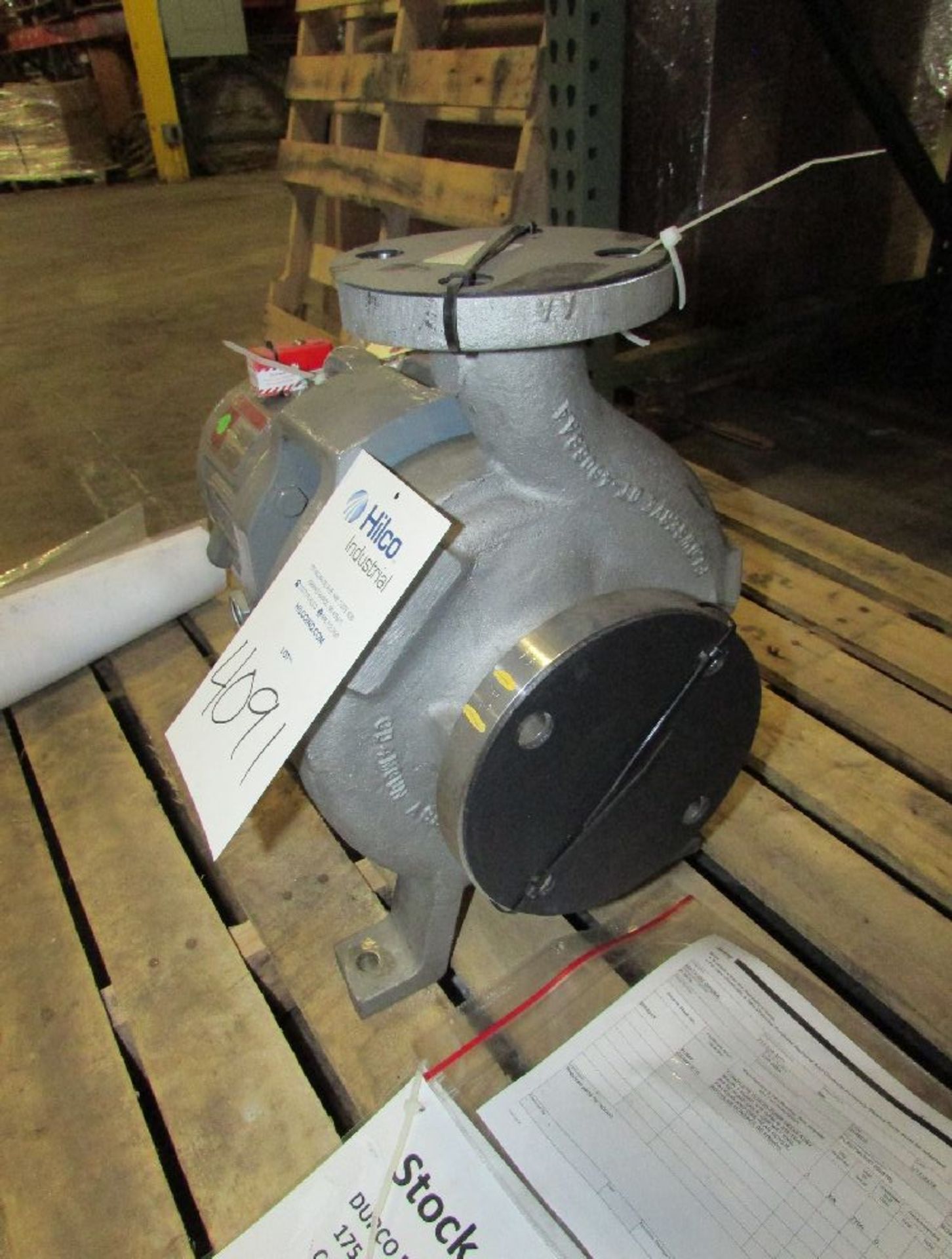 Durco Flowserve Model MK3 STD 2K3X2-82RV Centrifugal Pump - Image 3 of 6