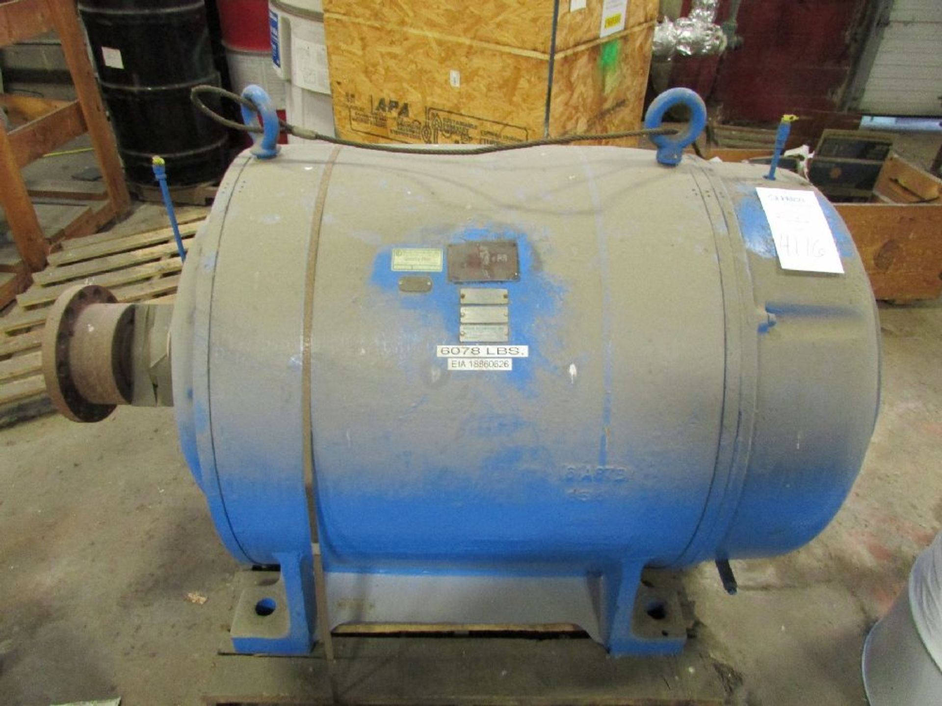 Large Electric Induction Motor - Image 2 of 4