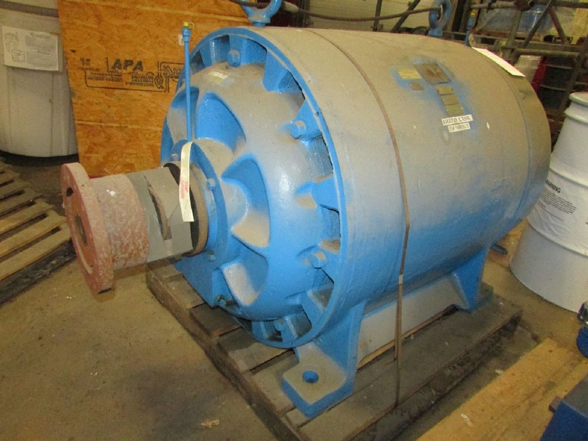 Large Electric Induction Motor - Image 3 of 4